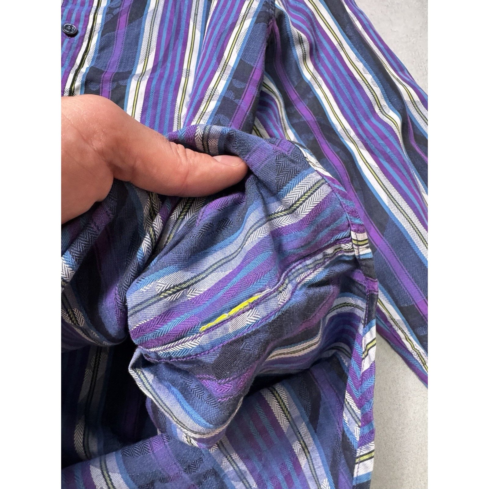 Robert Graham Robert Graham Multicolored Long Sleeve Button Up Shirt Size US M / EU 48-50 / 2 - 16 Thumbnail
