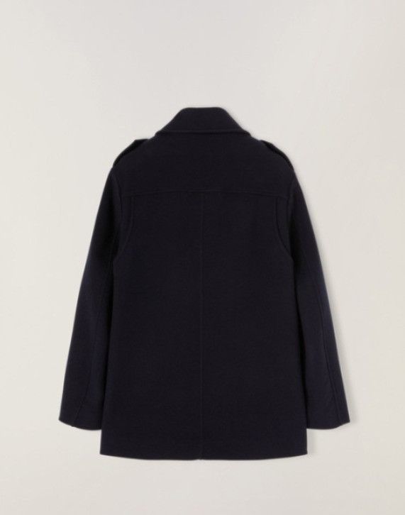 Loro Piana o1w1db10225 FAN4435 Galt Peacoat in Navy Blue Size US XL / EU 56 / 4 - 2 Thumbnail