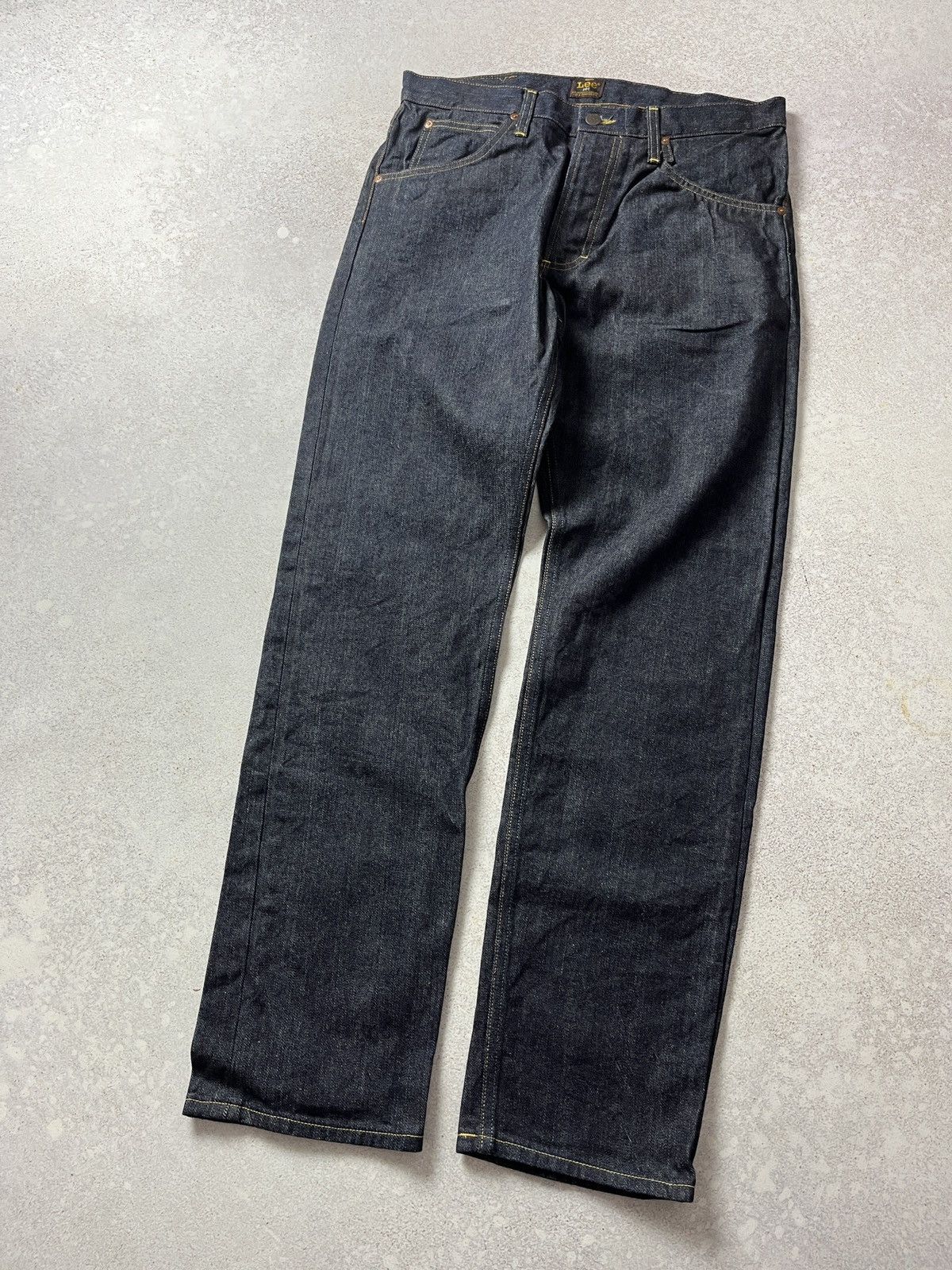 Lee DDP Lee Jeans 32x32 Mens 101Z Raw Selvedge Denim Jeans Size US 32 / EU 48 - 1 Thumbnail