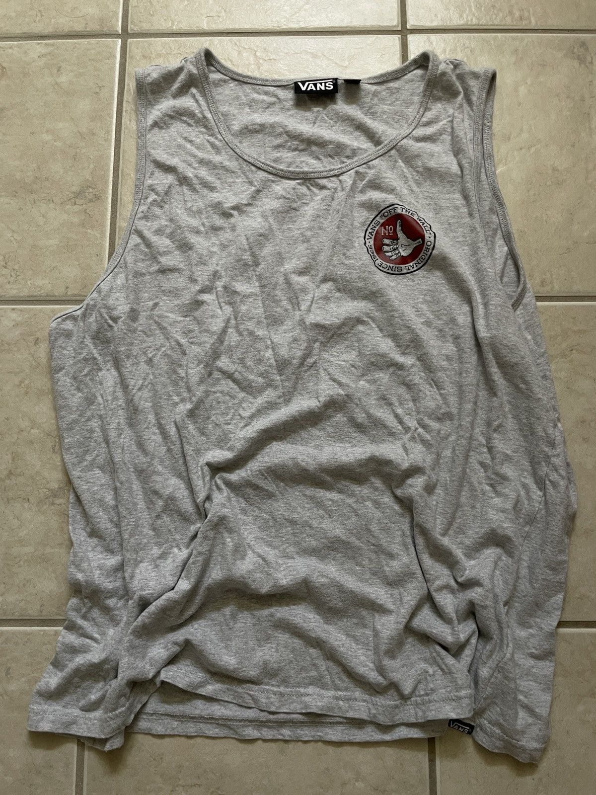 Vintage Vintage Vans Tank Top Size US L / EU 52-54 / 3 - 1 Thumbnail