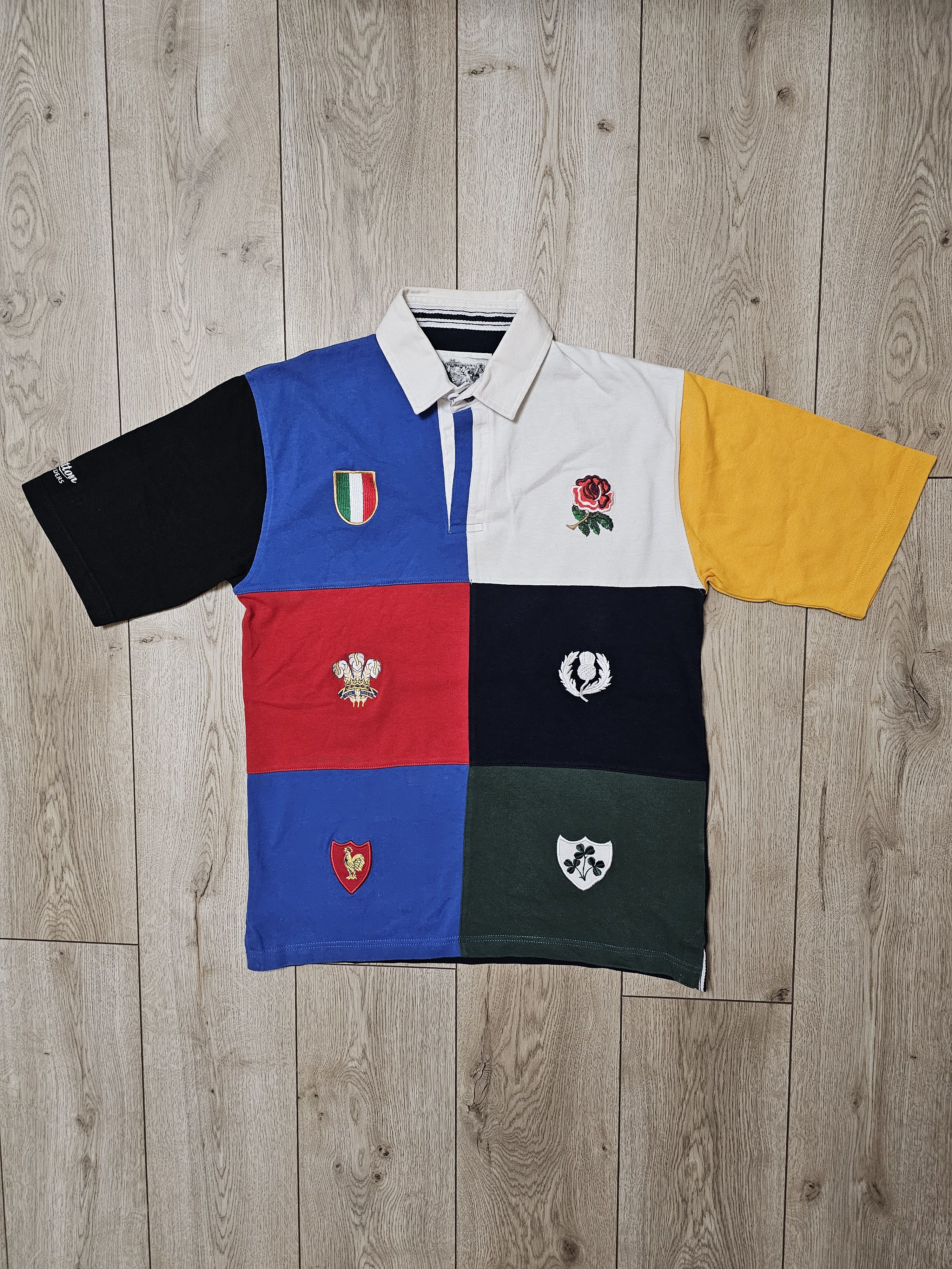 Vintage VINTAGE SIX NATIONS RUGBY SHIRT POLO JERSEY RUGBY POLO SHIRT Size US M / EU 48-50 / 2 - 1 Thumbnail
