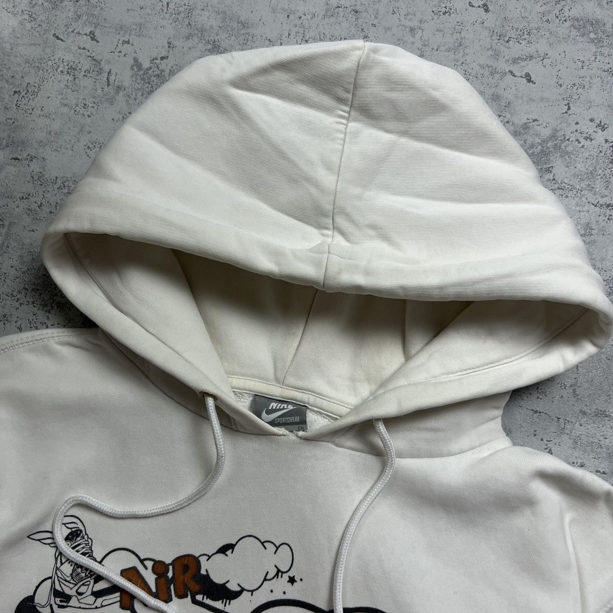 Nike 00s NIKE AIR FLIGHT VINTAGE BIG LOGO Y2K RARE HOODIE Size US S / EU 44-46 / 1 - 5 Thumbnail