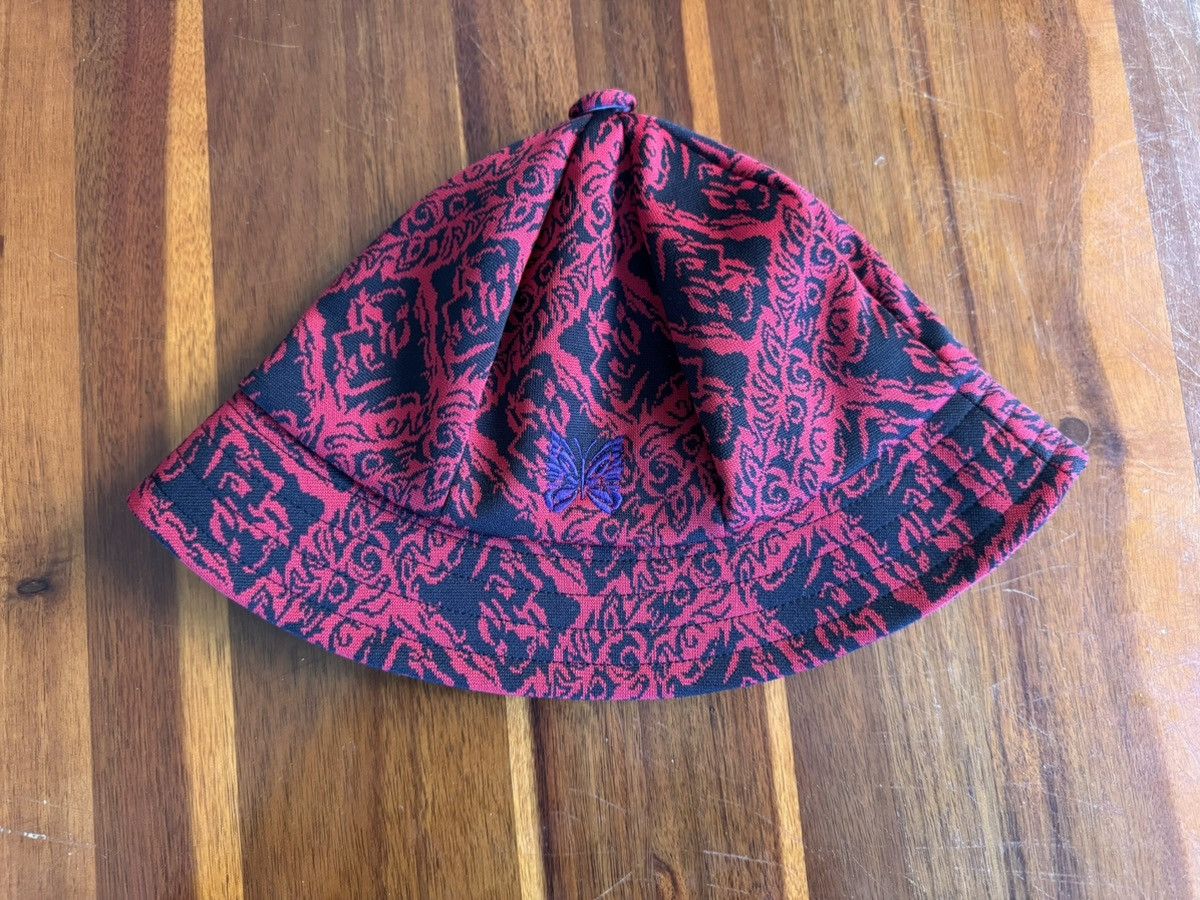 Needles Red Bermuda Bucket Hat Size ONE SIZE - 1 Thumbnail