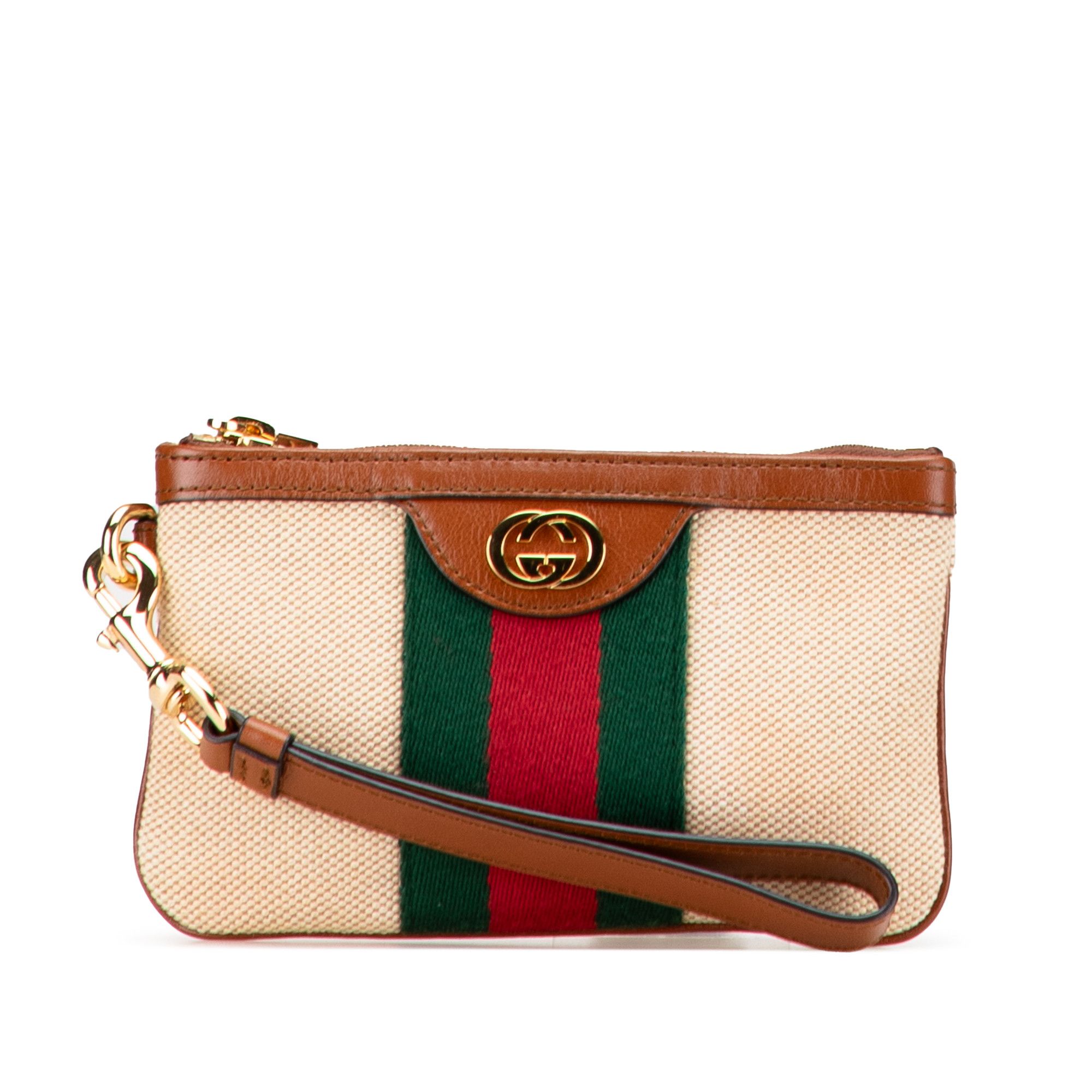 Gucci Gucci Canvas Ophidia Pouch Size ONE SIZE - 1 Thumbnail
