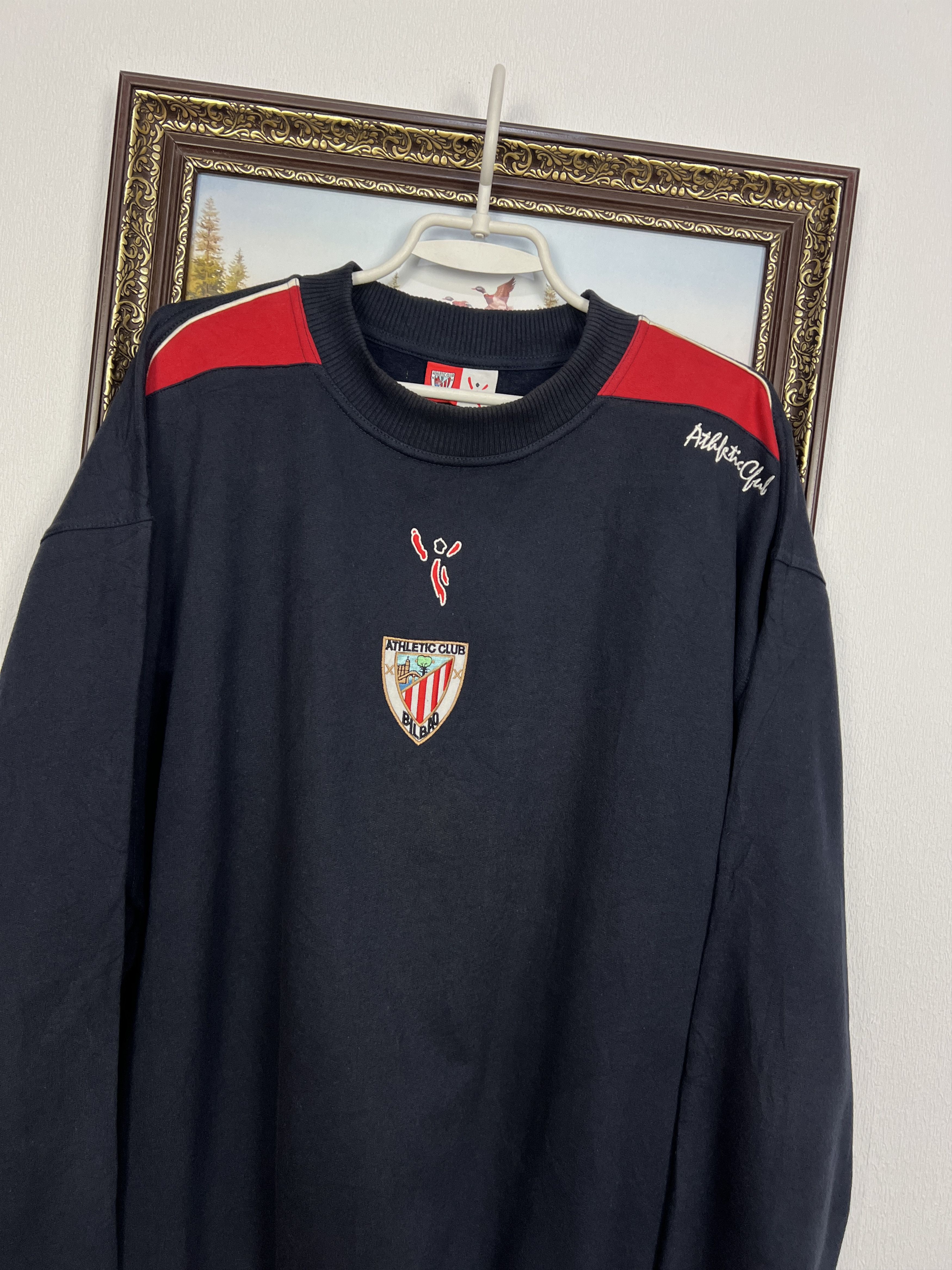 Vintage Athletic Bilbao Atletic Club Football Sweatshirt Jacket Size US XXL / EU 58 / 5 - 3 Thumbnail