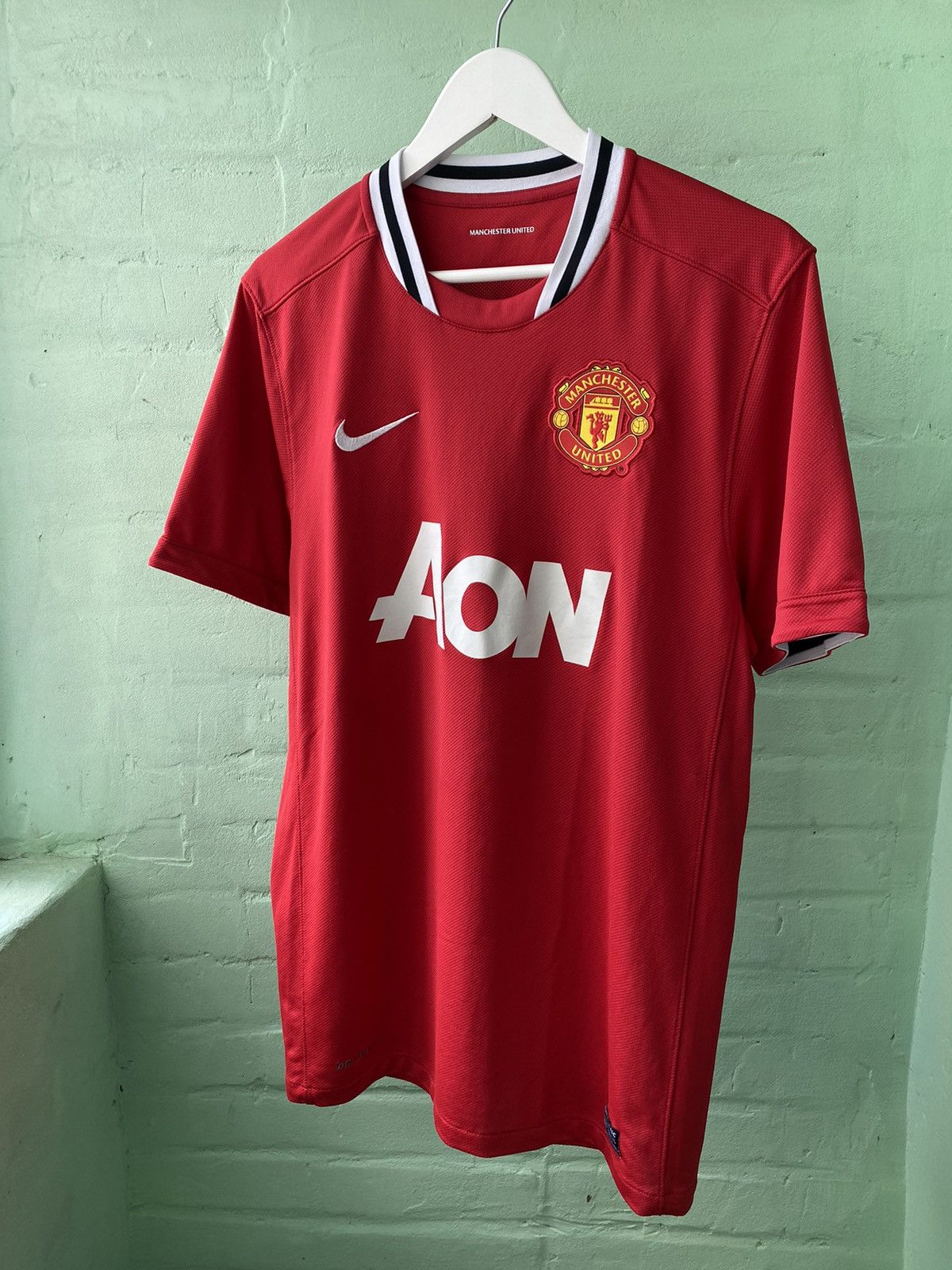 Nike Blokecore Nike Manchester United 2011/2012 Home Jersey Size US L / EU 52-54 / 3 - 3 Thumbnail