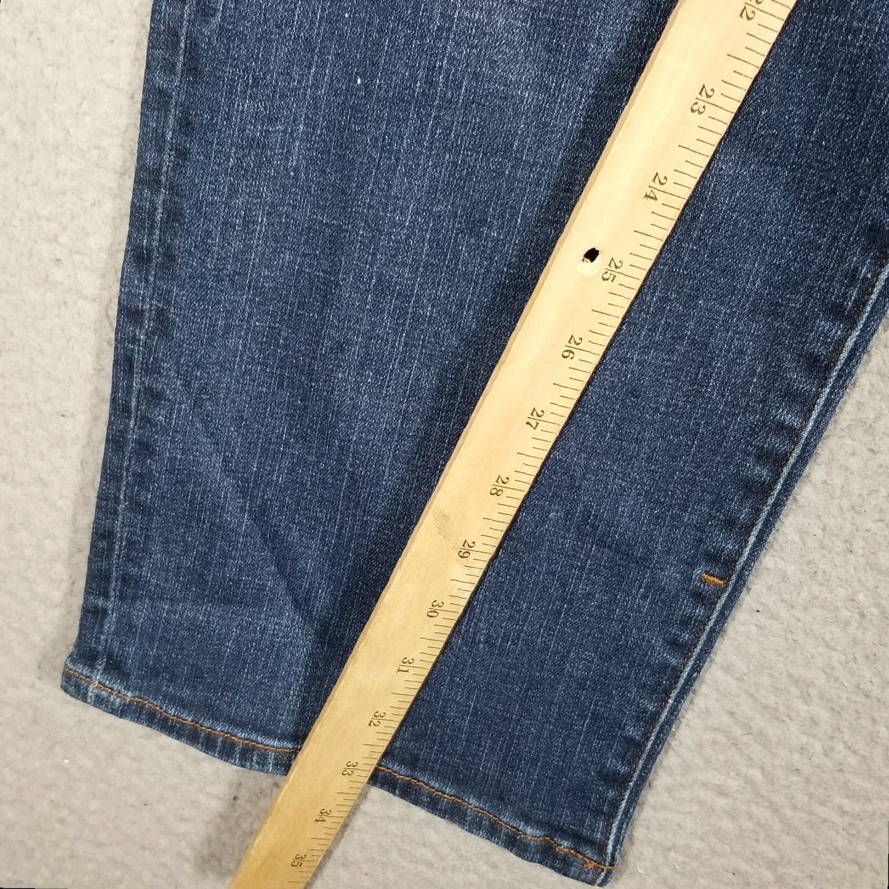 Prana prAna Jeans Mens Slim Fit Tapered 42x34 Dark Wash Blue Denim Size US 42 / EU 58 - 7 Thumbnail