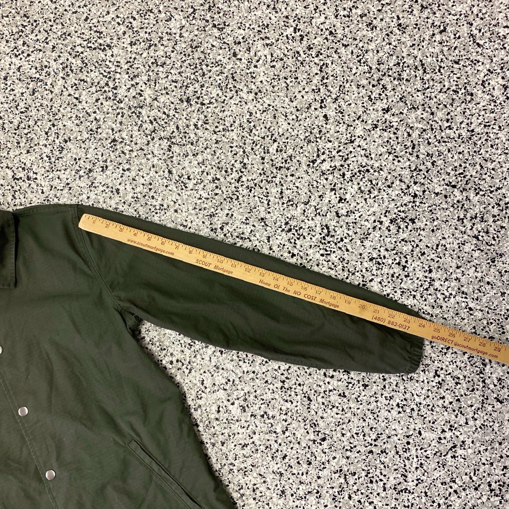 Levi's Levi’s Jacket Shirt Men’s Small Green Ripstop Jacket Green Sample Size US S / EU 44-46 / 1 - 4 Thumbnail