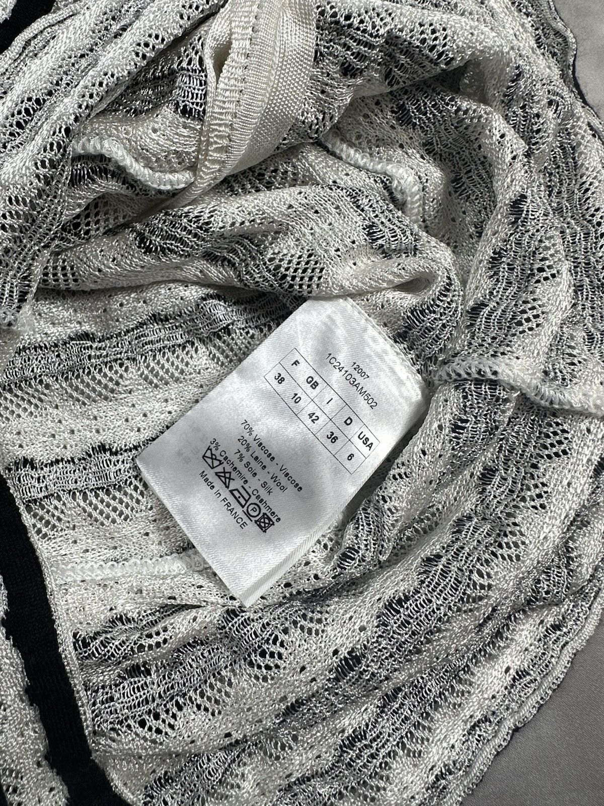 Dior Christian Dior Boutique 2010 silk john galliano Button Top Size M / US 6-8 / IT 42-44 - 9 Thumbnail