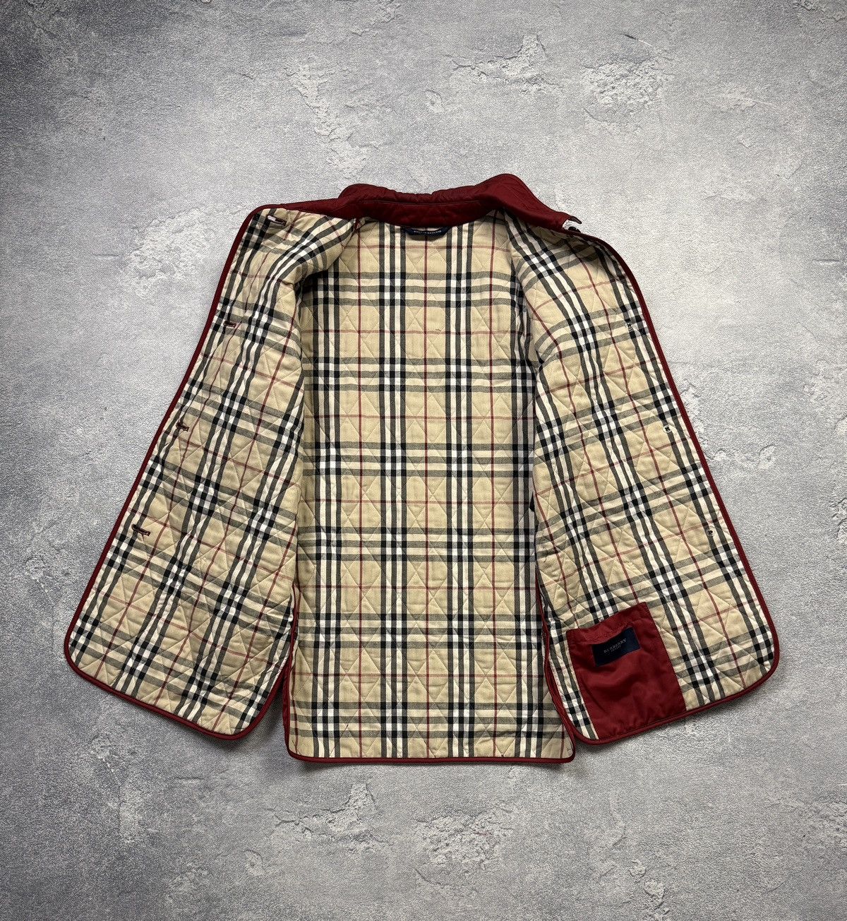 Burberry Vintage Burberry Quilted Jacket Nova Check Size US M / EU 48-50 / 2 - 18 Thumbnail