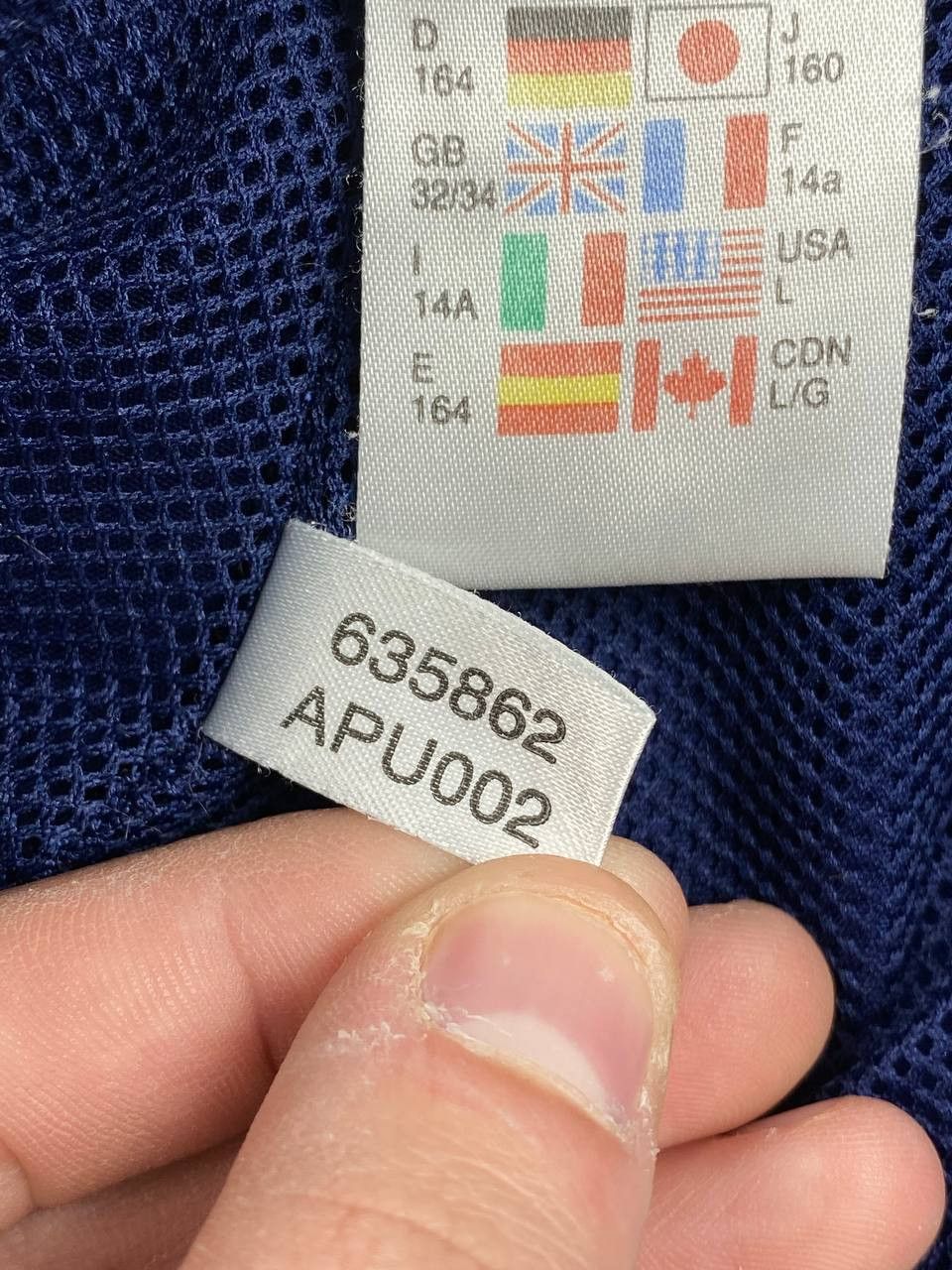 Adidas Adidas Marseille Olympique 00s Nylon Track Pants Size US 30 / EU 46 - 12 Thumbnail