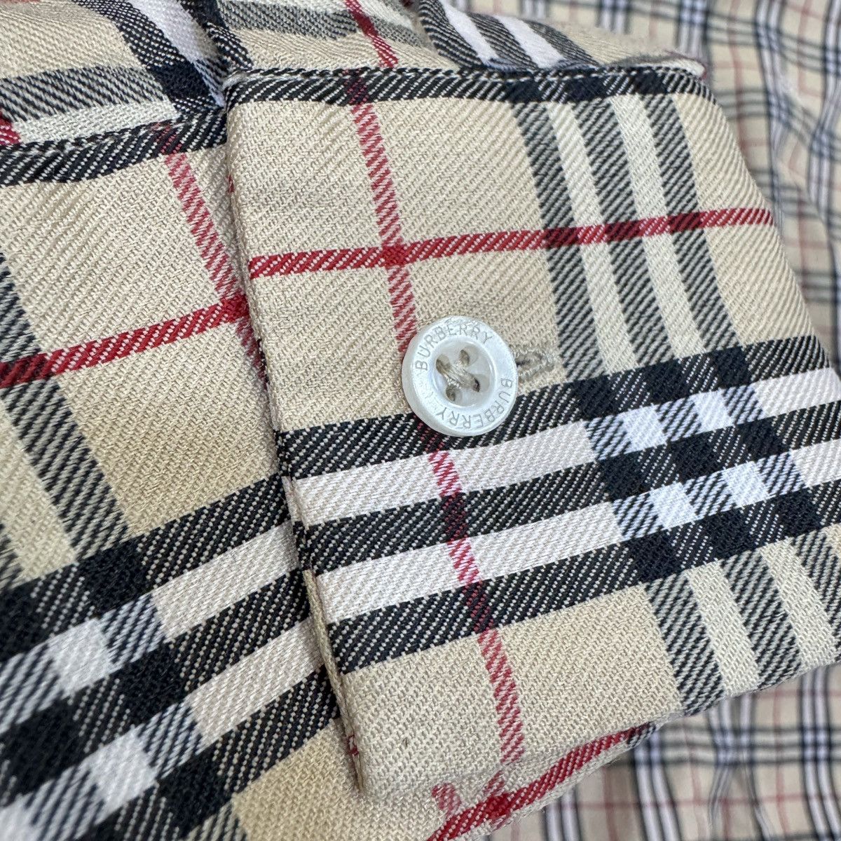 Burberry Burberry Womens Cotton Shirt M size Size M / US 6-8 / IT 42-44 - 6 Thumbnail