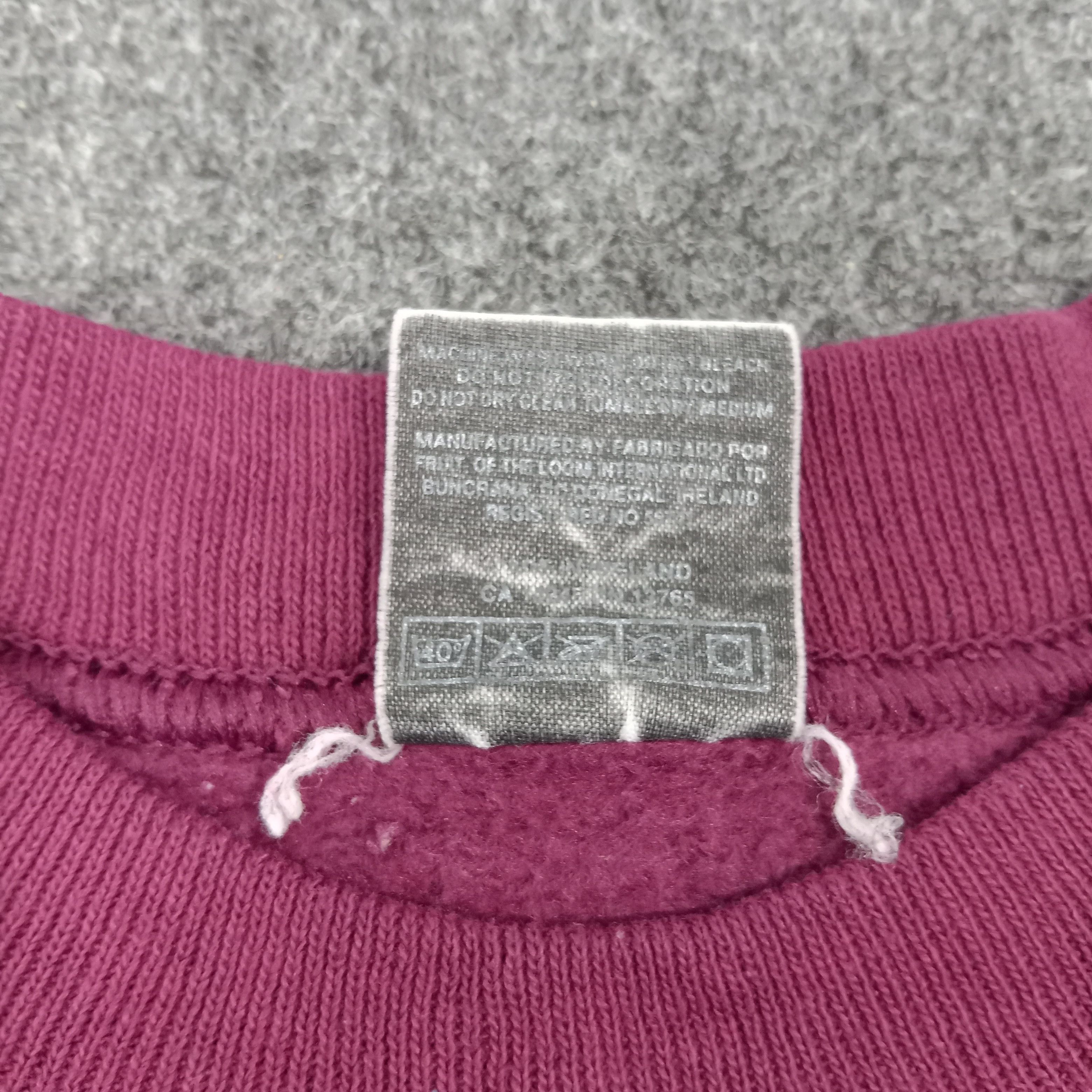 Vintage ROMA Italia Embroidery 90's Sweatshirt C263N9 Size US L / EU 52-54 / 3 - 5 Thumbnail