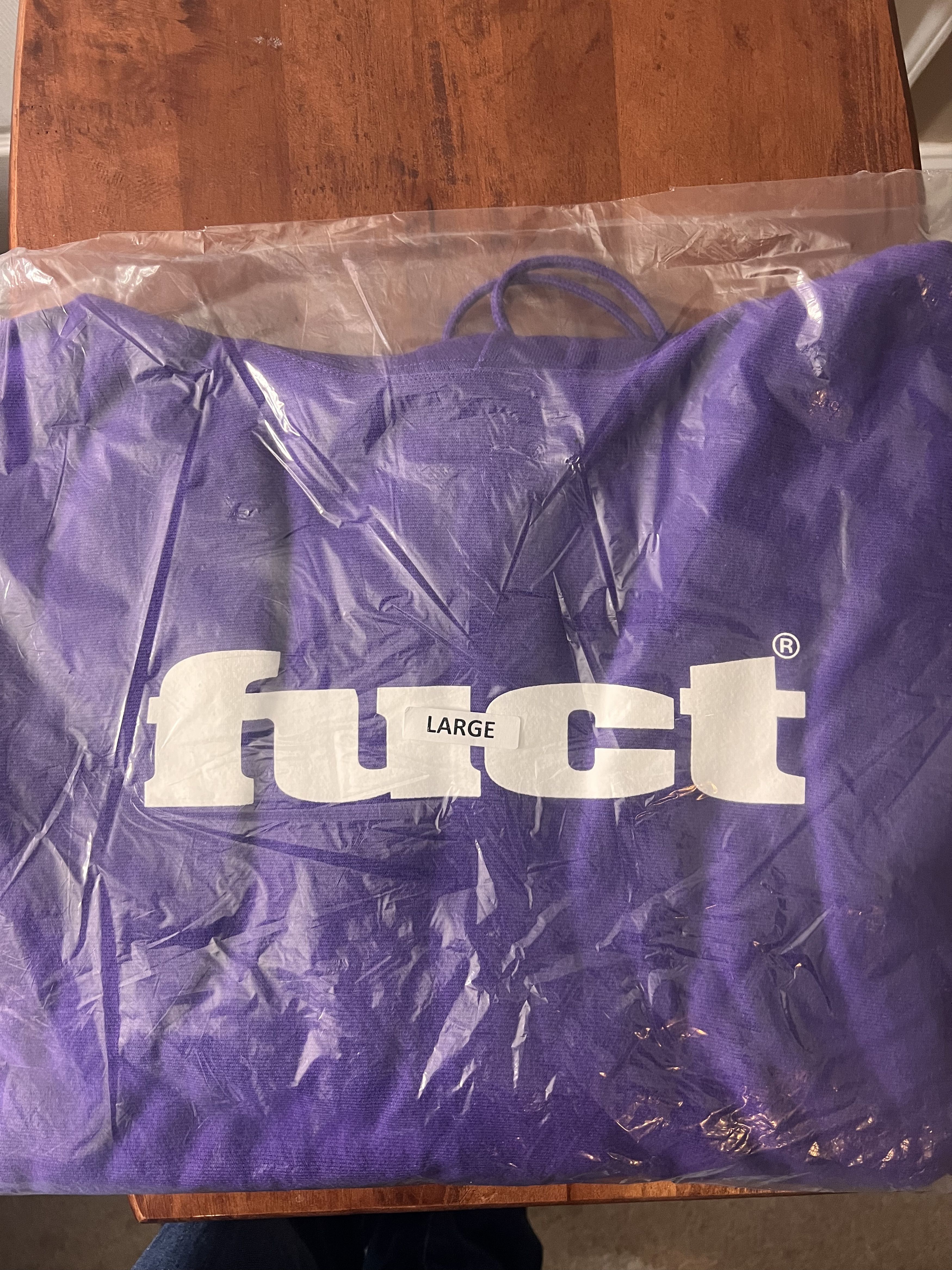 FUCT OG LOGO HOODIE PURPLE Size US L / EU 52-54 / 3 - 2 Thumbnail