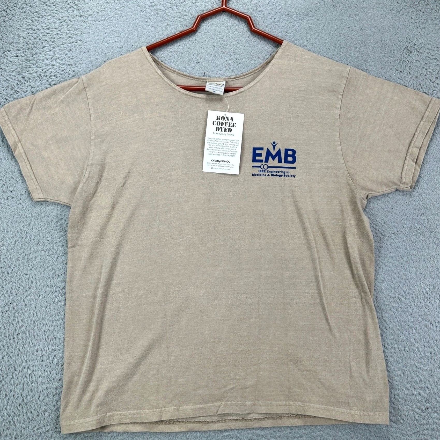 Vintage VINTAGE Honolulu Hawaii Shirt Unisex Medium Tan Kona Coffee Dyed Casual Crazy Shirts NEW Size US M / EU 48-50 / 2 - 3 Thumbnail