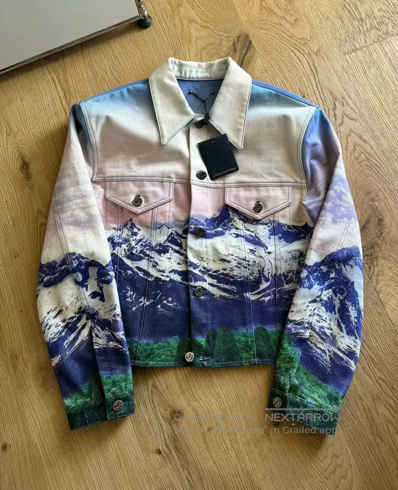 Louis Vuitton Louis Vuitton Snow Mountain Denim Jacket. Size US S / EU 44-46 / 1 - 1 Thumbnail
