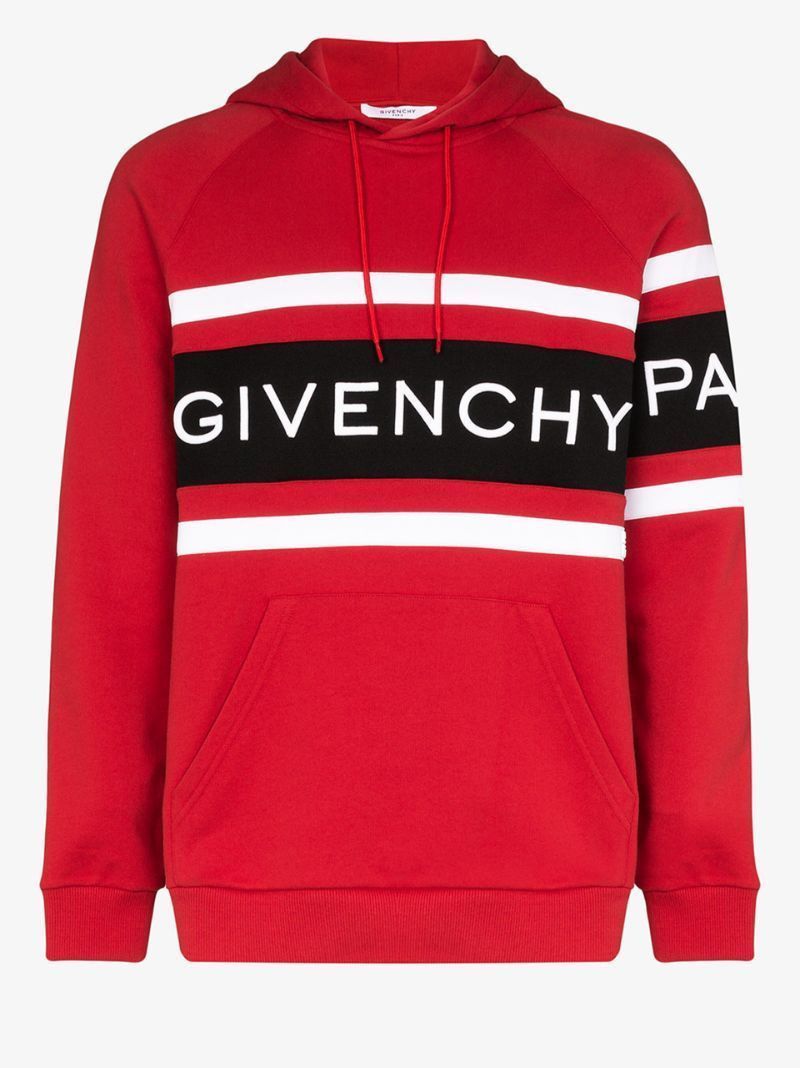 o1srvl11e0524 Hoodies in Red & Black