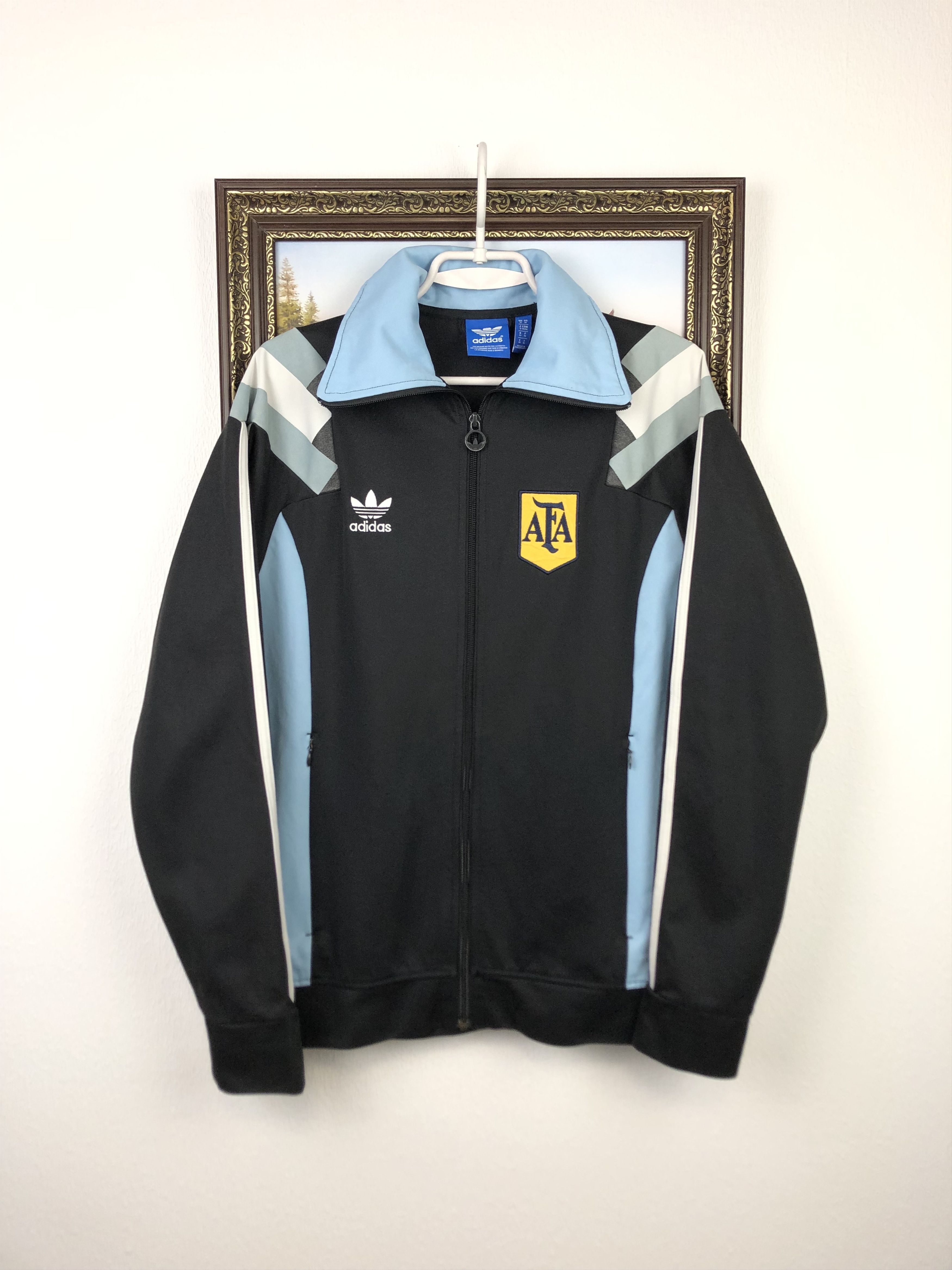 Adidas Afa Argentina world cup 1978 2024 soccer full zip jacket mens xl