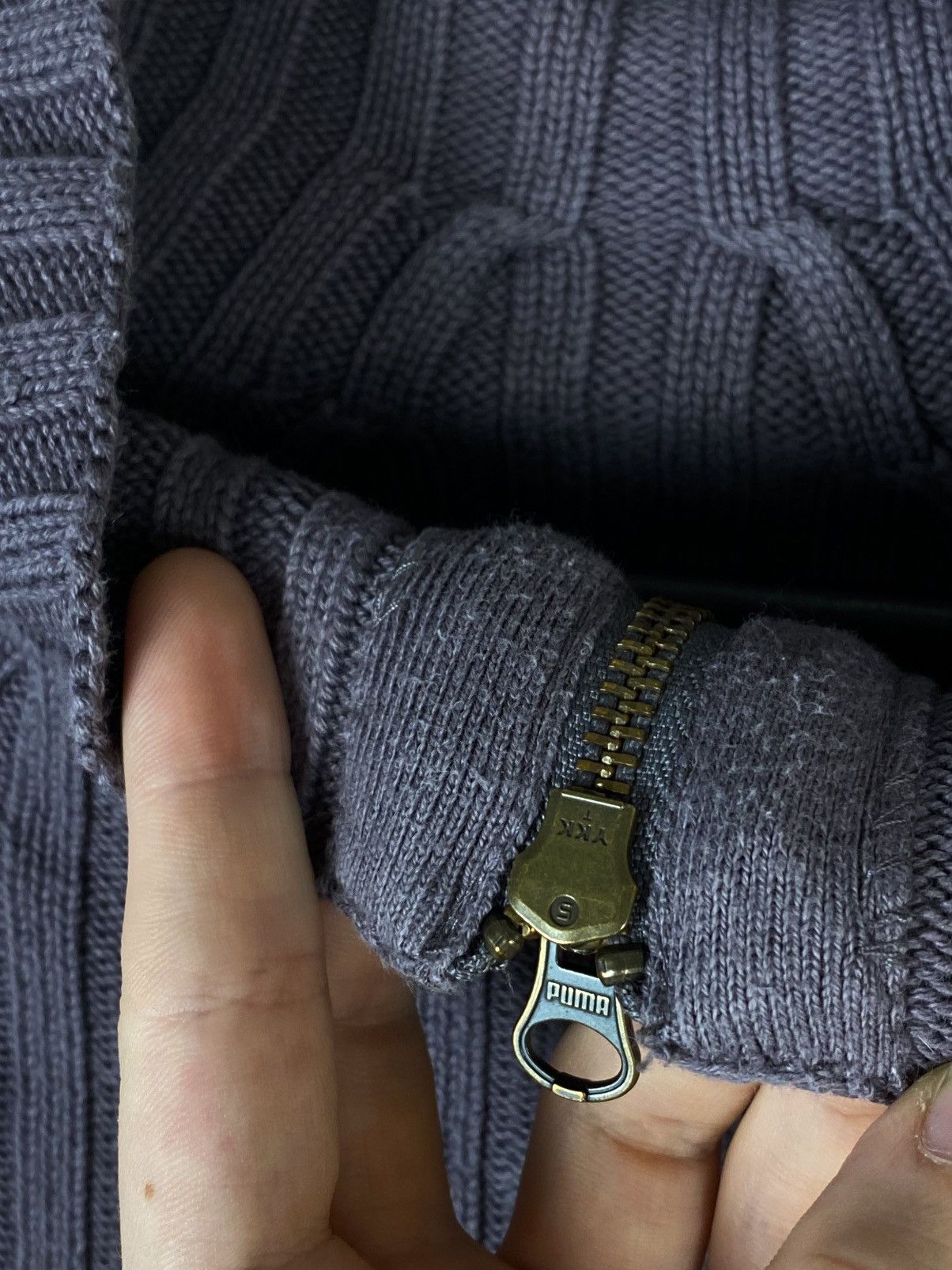 Puma Avant Garde Puma Knit Zip Sweater Japanese Style y2k Size M / US 6-8 / IT 42-44 - 6 Thumbnail
