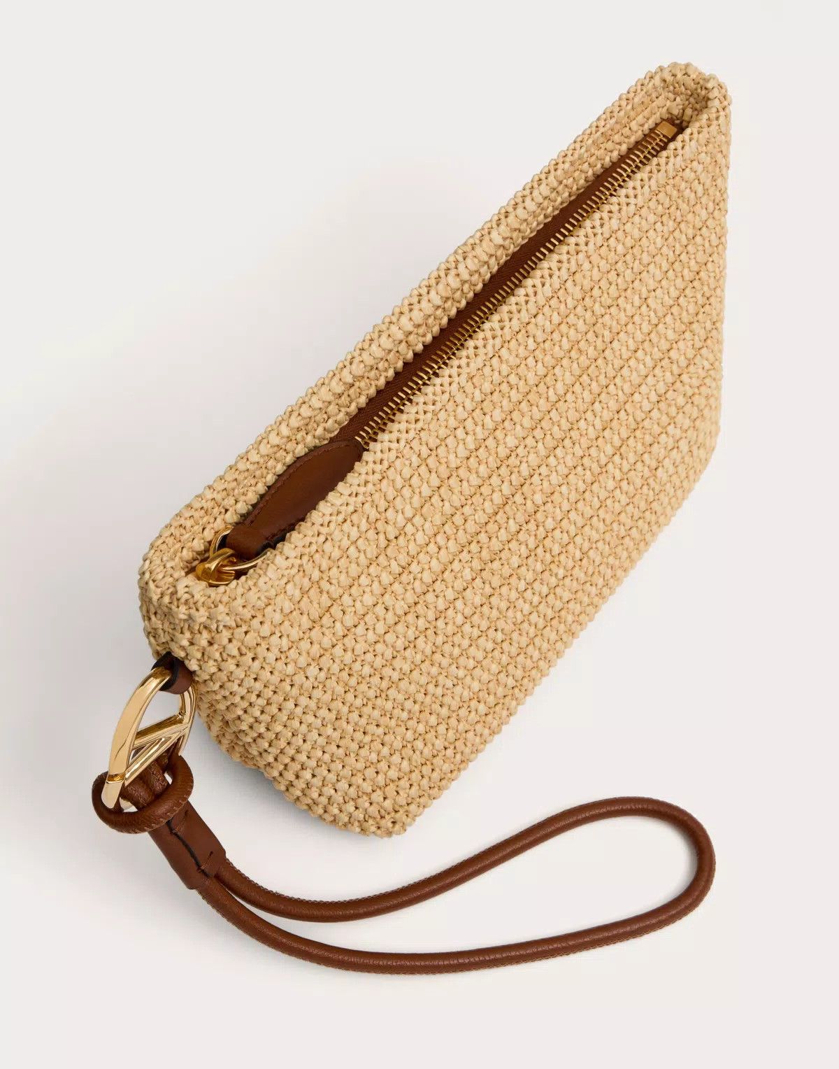 Valentino o1s1wg110625 Size: OS/Escape Clutch in Natural/Beige Size ONE SIZE - 5 Thumbnail