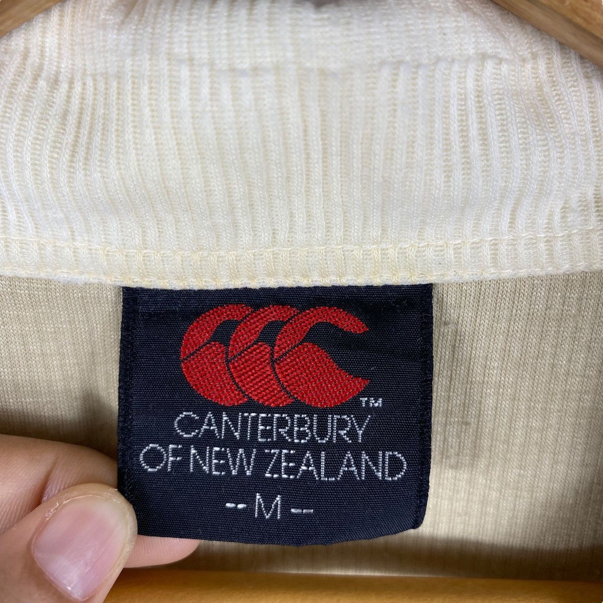 Canterbury of New Zealand × Vintage Vintage 90's CANTERBURY Of NEWZEALAND Knitted Polo Shirt Size US M / EU 48-50 / 2 - 5 Thumbnail
