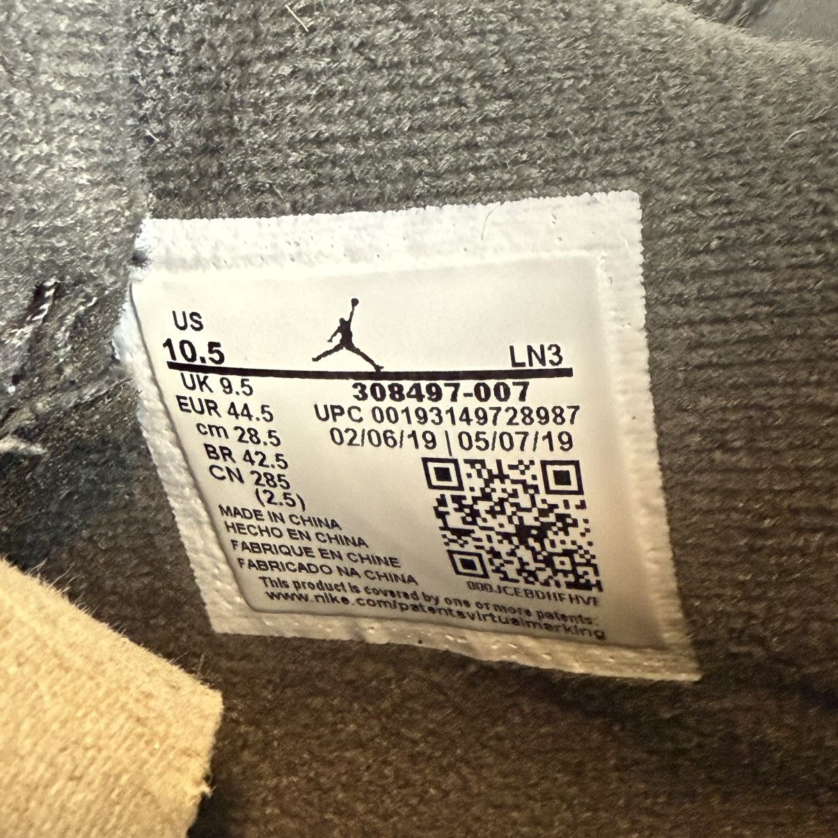 Jordan Brand × Nike Size 10.5-Jordan 4 Cool Gray-NEAR BRAND NEW Size US 10.5 / EU 43-44 - 10 Thumbnail