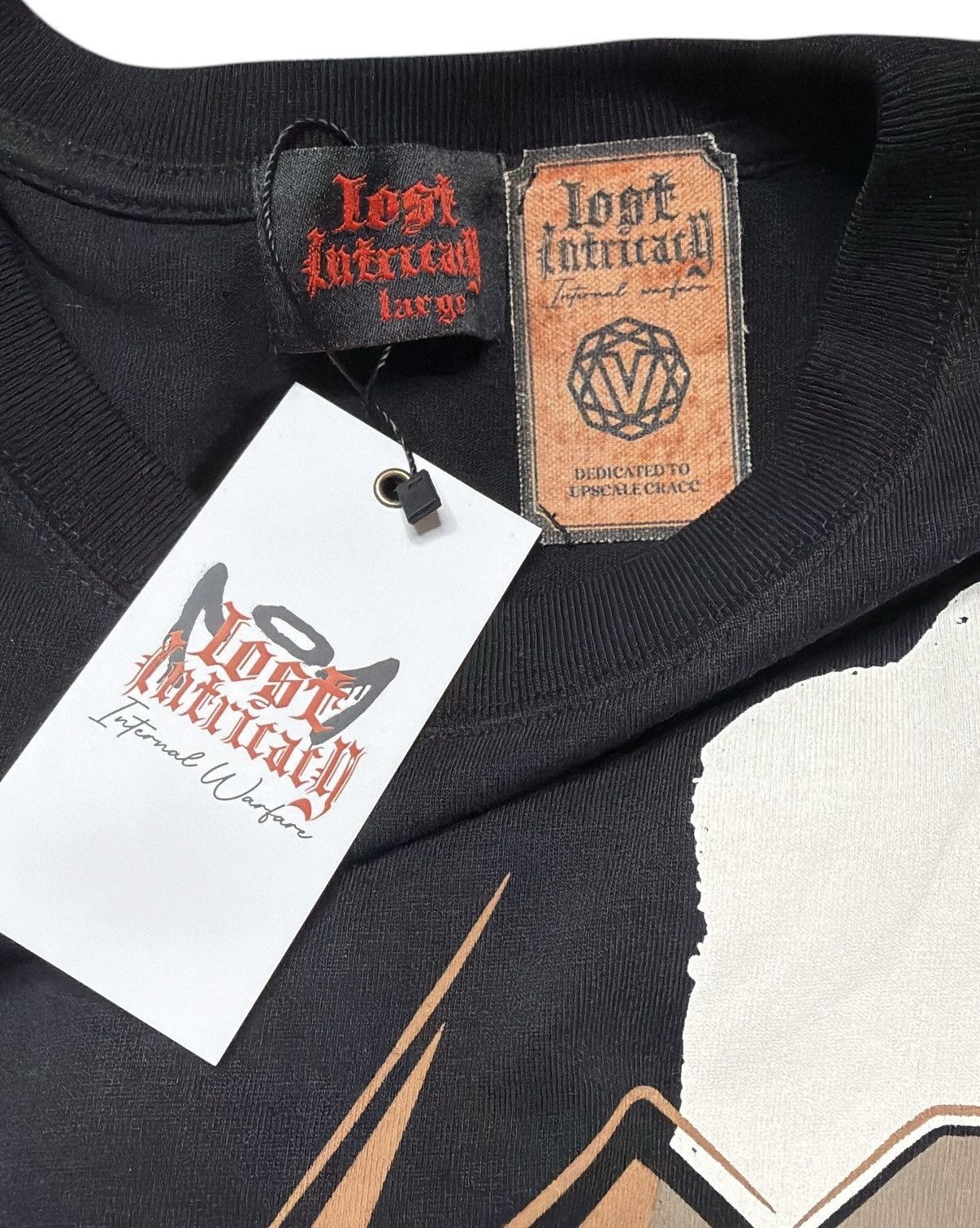 LOST INTRICACY Lost Intricacy Black Logos Longsleeve Large Size US L / EU 52-54 / 3 - 9 Thumbnail