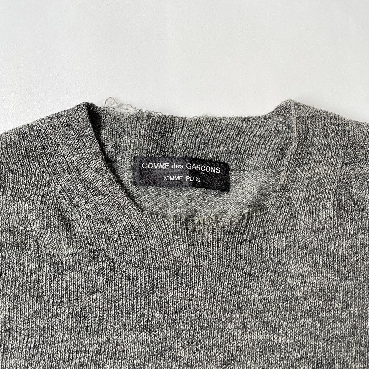 Comme des Garcons A/W 1998 ‘Distressed Collar’ Cropped Sweater Size US M / EU 48-50 / 2 - 3 Thumbnail