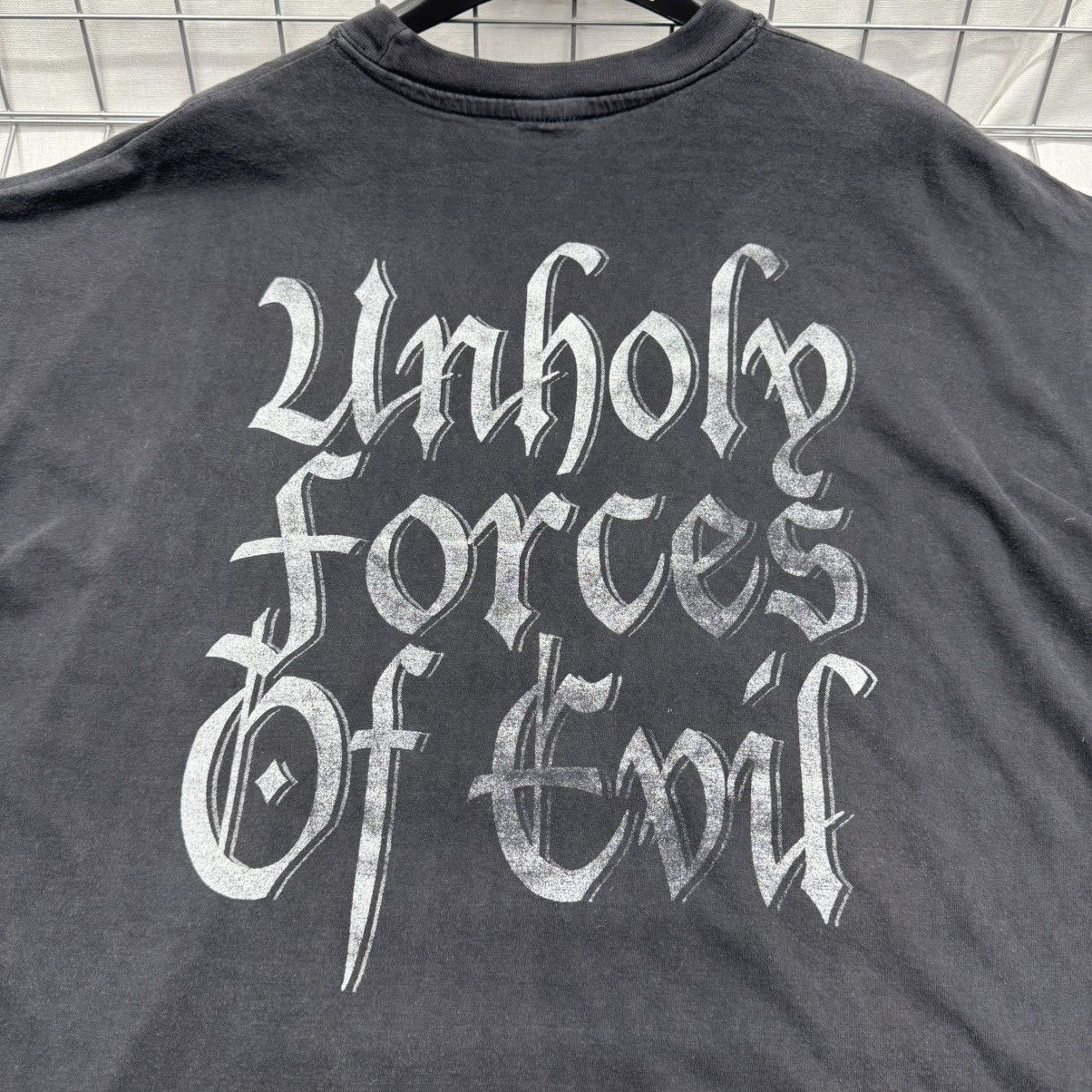 Vintage Vintage Immortal Unholy Forces of Evil 90s Washed Metal Tee Size US XL / EU 56 / 4 - 12 Thumbnail