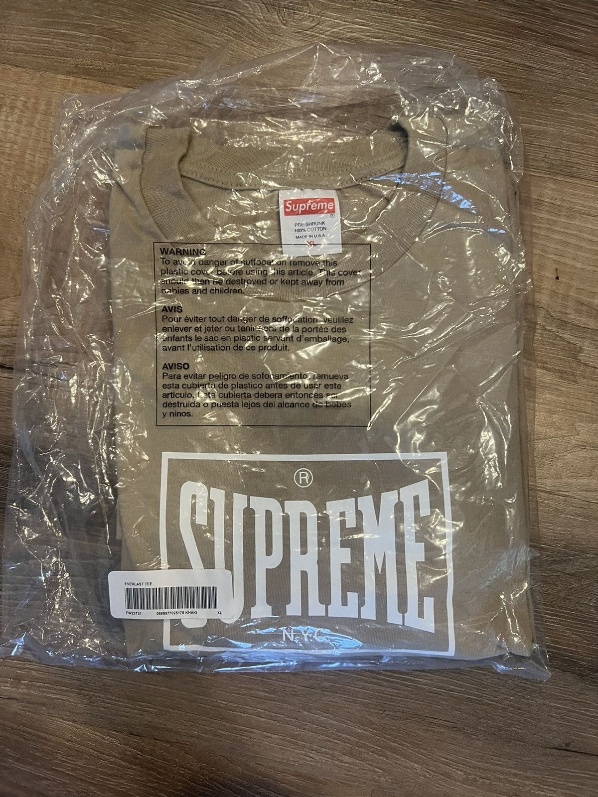 Supreme Supreme Everlast Tee (FW23) Size US XL / EU 56 / 4 - 2 Thumbnail