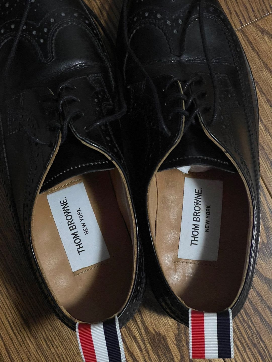 Thom Browne Thom Browne RWB Stripe Tab Brogues SZ 37 Size US 7 / IT 37 - 4 Thumbnail