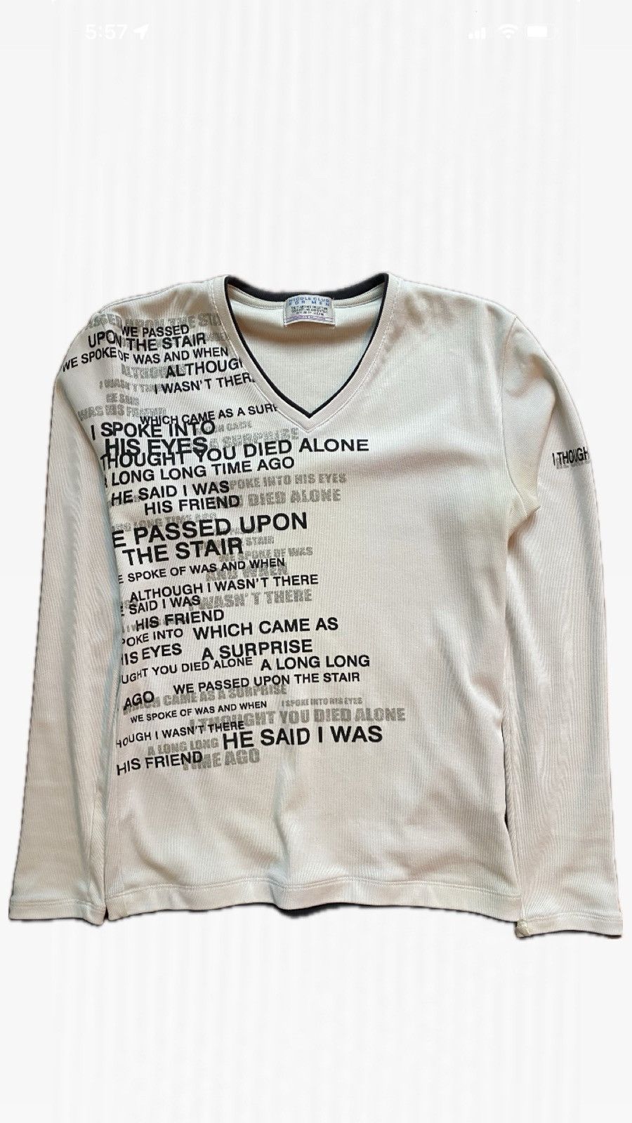 If Six Was Nine 2000’s Nicole Club Poem L/S Size US S / EU 44-46 / 1 - 1 Thumbnail