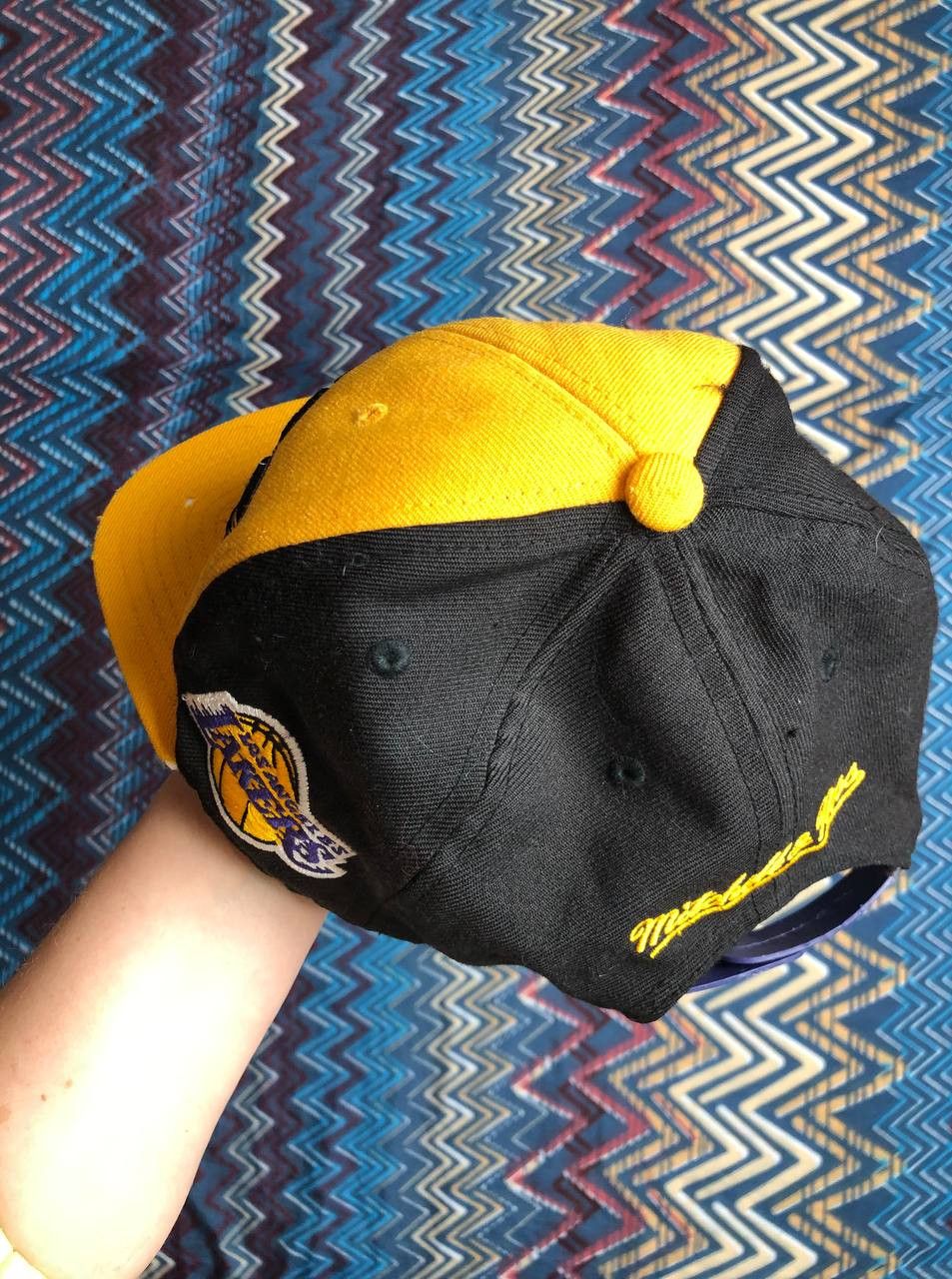 Mitchell & Ness VINTAGE LAKERS CAP HAT BASKETBALL NBA USA Y2K SKAT Size ONE SIZE - 5 Thumbnail