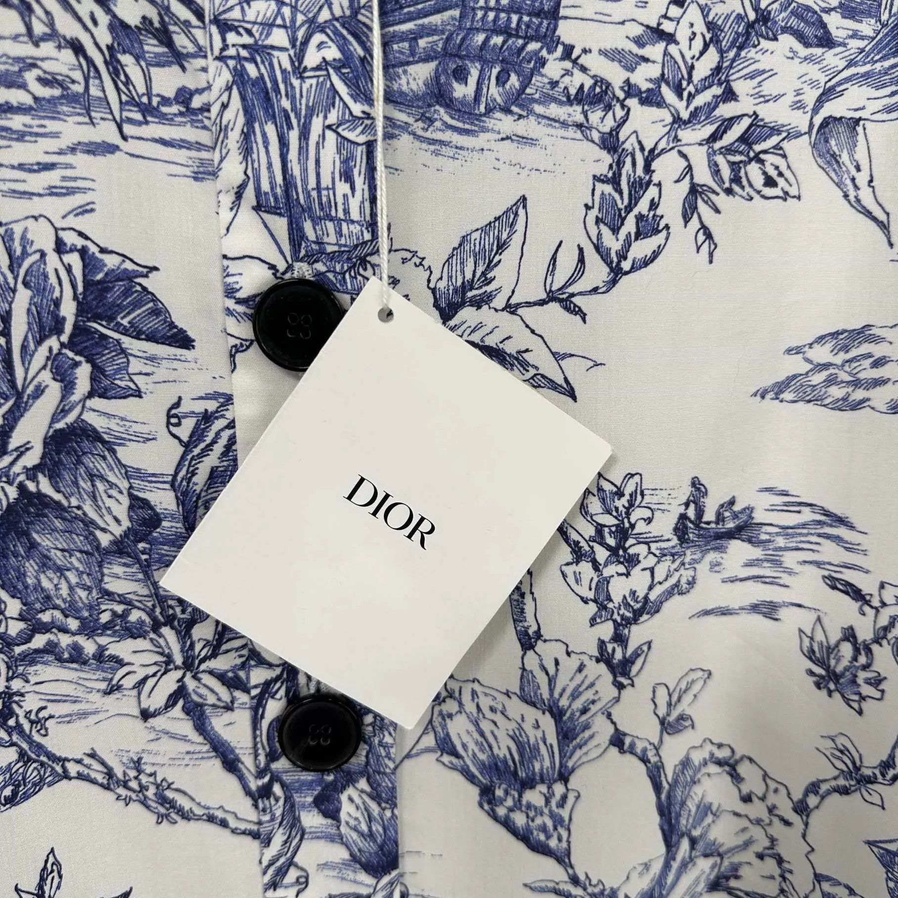Dior Dior Floral Print Midi Dress Women's 38 Size S / US 4 / IT 40 - 6 Thumbnail