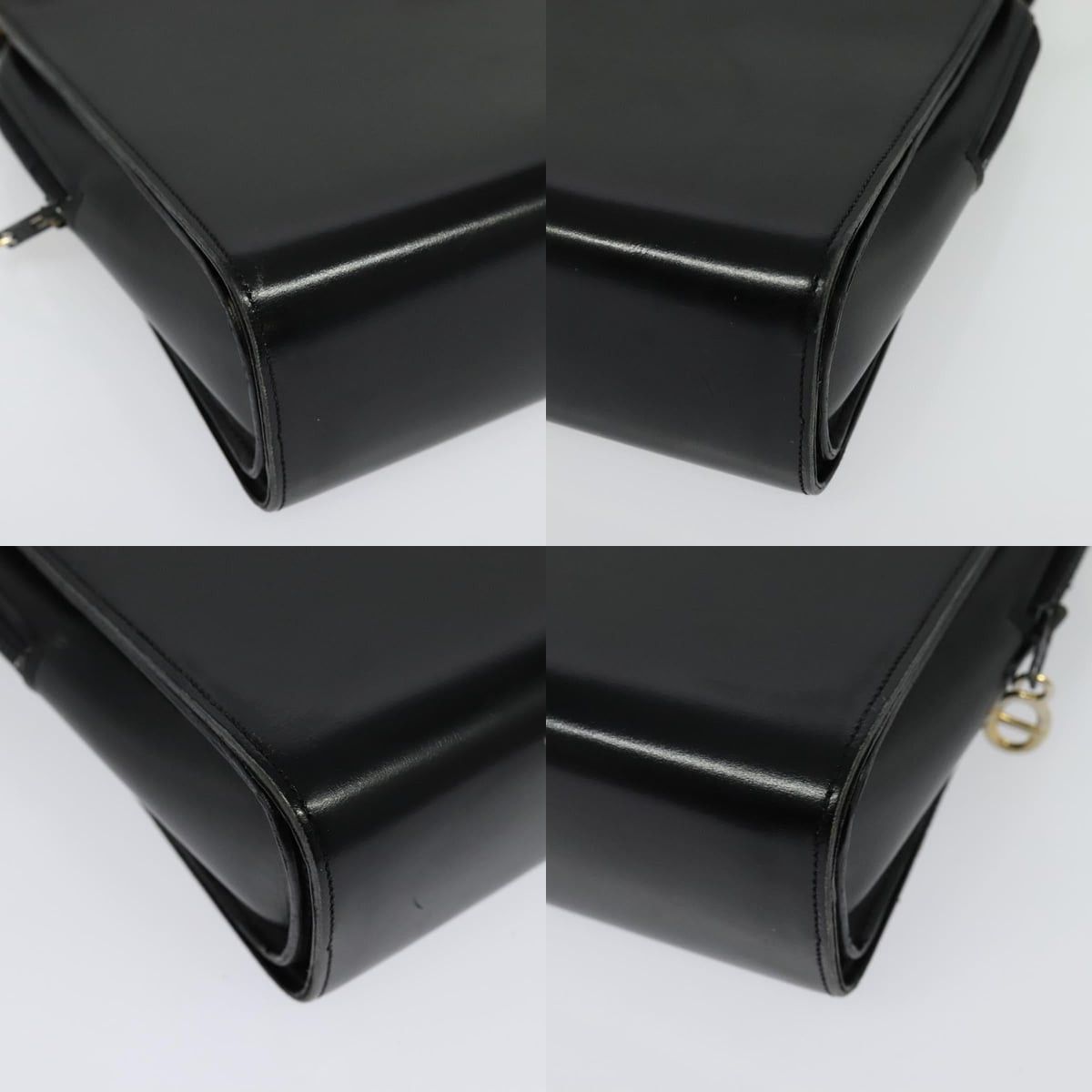 Dior DIOR Shoulder Bag Leather Black Gold Size ONE SIZE - 10 Thumbnail