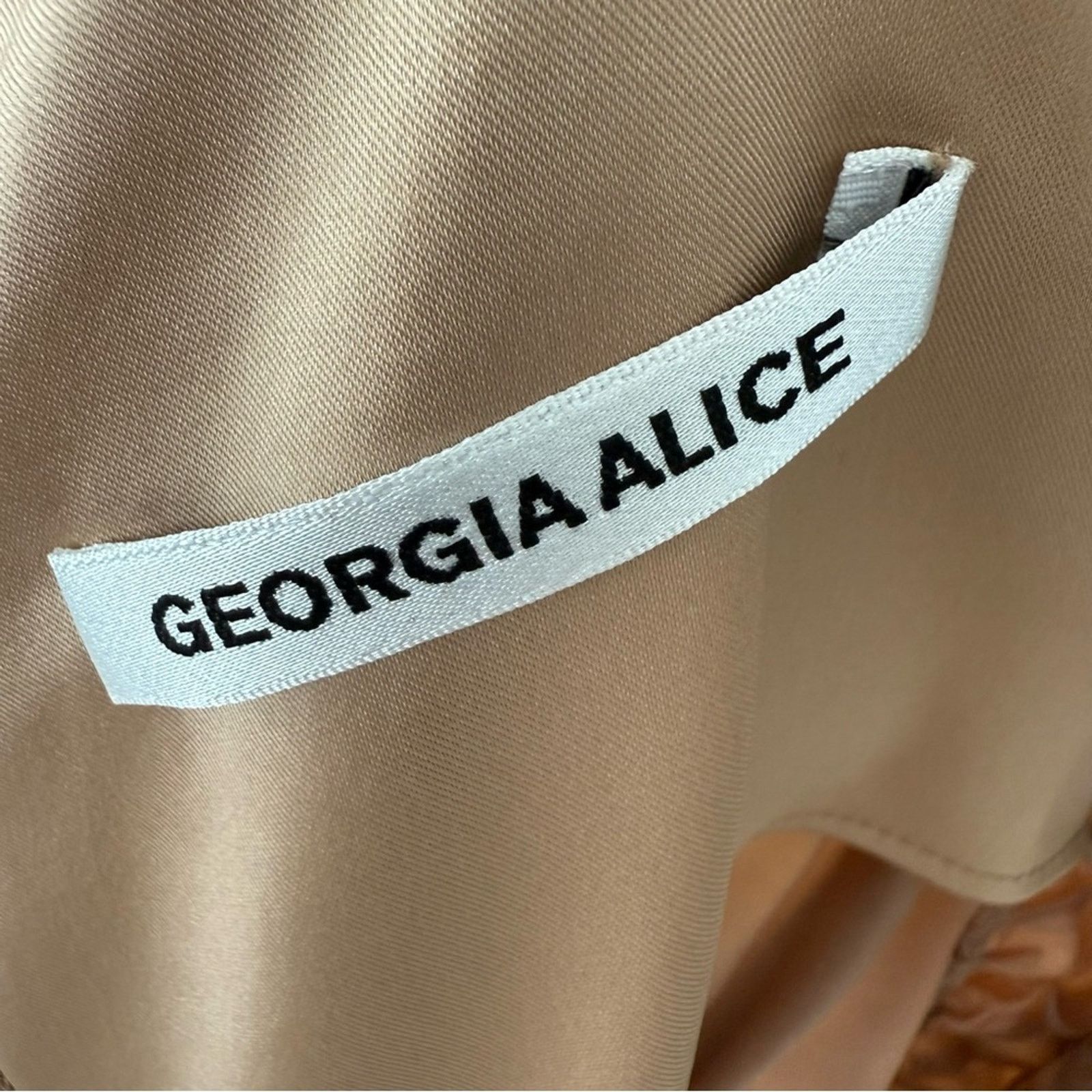 Other NWT!!! Georgia Alice atlas long dress size S Authentic 716$ Size S / US 4 / IT 40 - 5 Thumbnail
