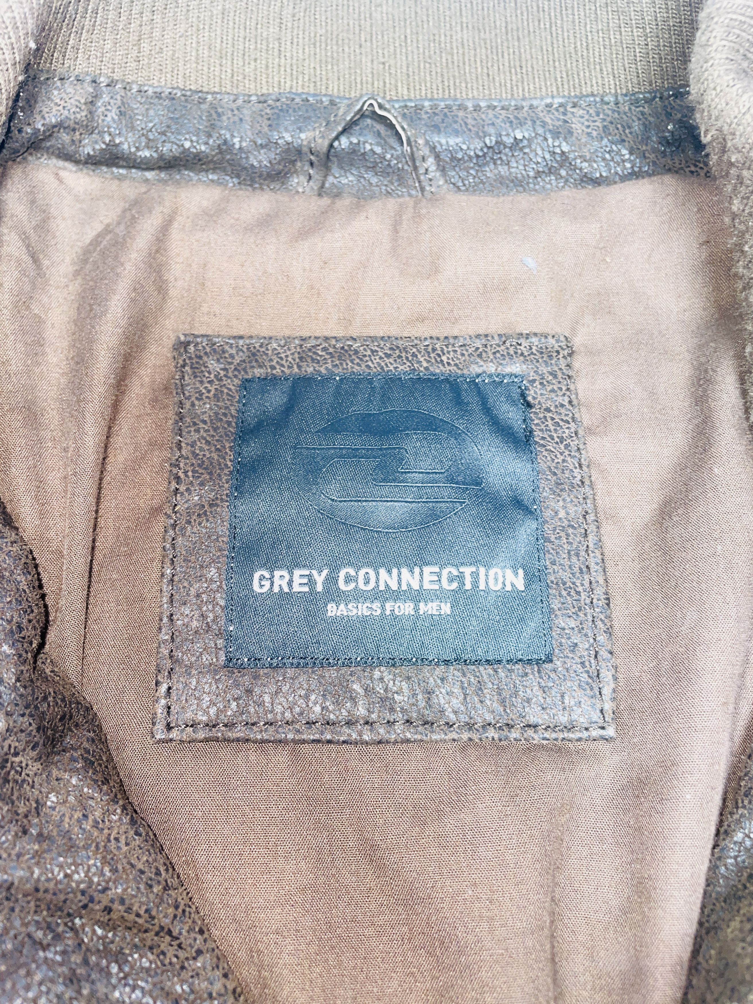 Other 🧥 39,90€ – Grey Connection Lederjacke Olive XL Size US XL / EU 56 / 4 - 2 Thumbnail