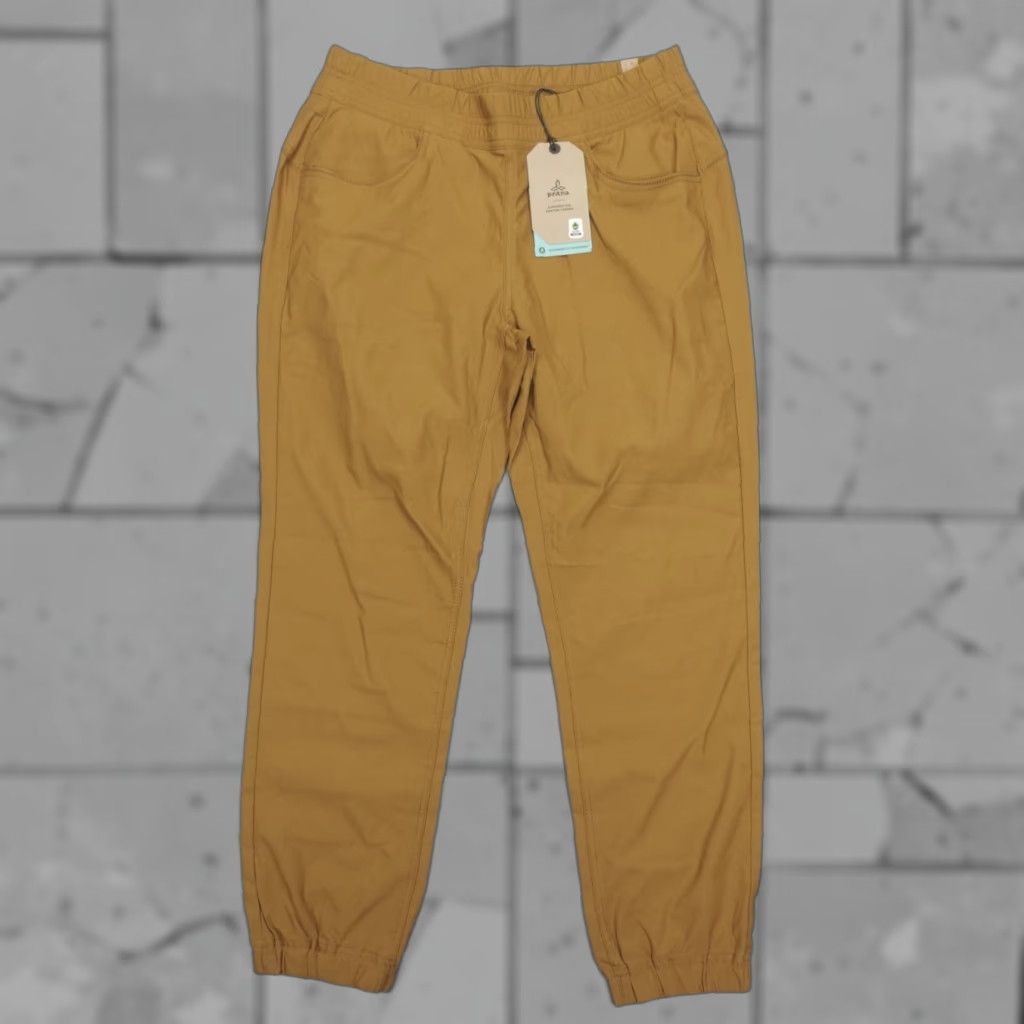Prana prAna Halle E-Waist Joggers II Women Size 10 Relaxed Fit Antique Bronze Jogger Pants Tapered Inseam 27 in Size 32" / US 10 / IT 46 - 1 Thumbnail
