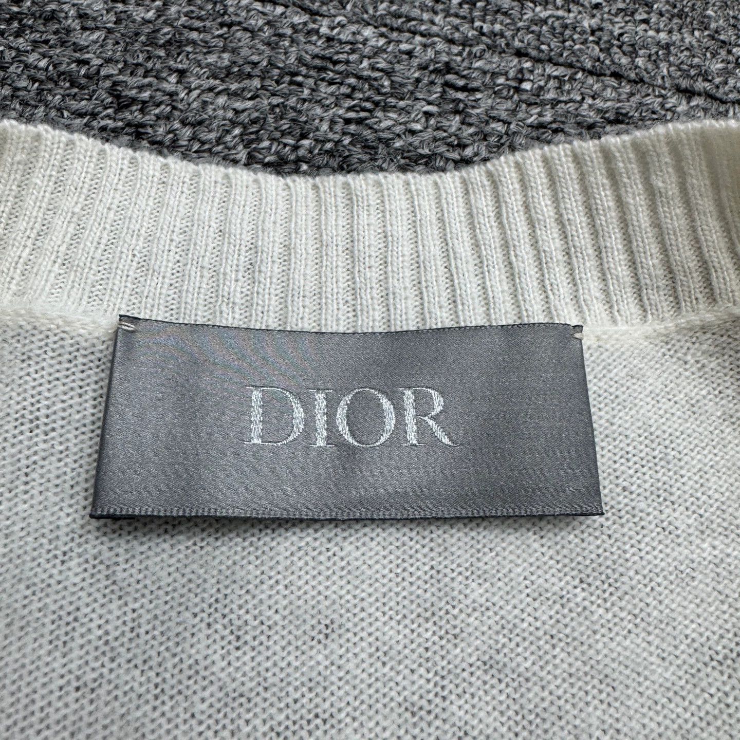 Dior Dior Embroidered Floral Wool Knit Sweater 48 Size XL / US 12-14 / IT 48-50 - 2 Thumbnail