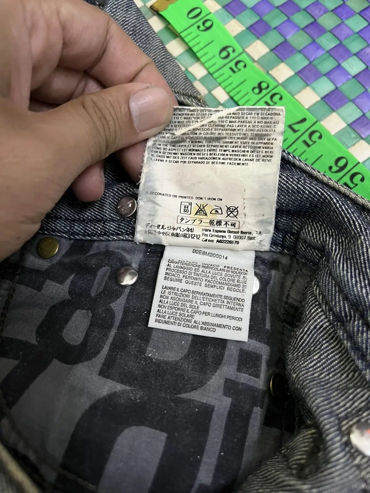 Diesel Diesel Side button Wide Leg Denim Size US 28 / EU 44 - 9 Thumbnail