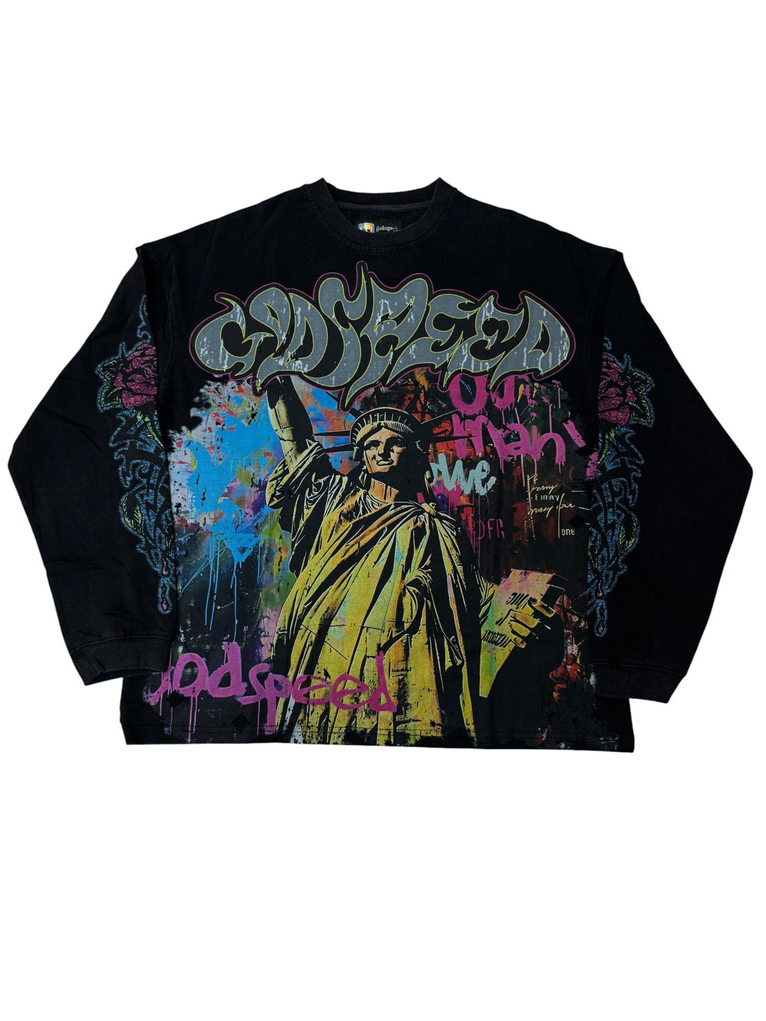 Godspeed Godspeed Vandal LS Thermal Grey Wash | Grailed