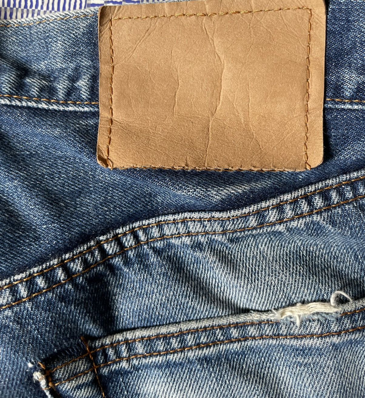 Japanese Brand × Levi's × Salvage SELVEDGE LEVIS BIG E JAPAN VINTAGE Size US 31 - 9 Thumbnail