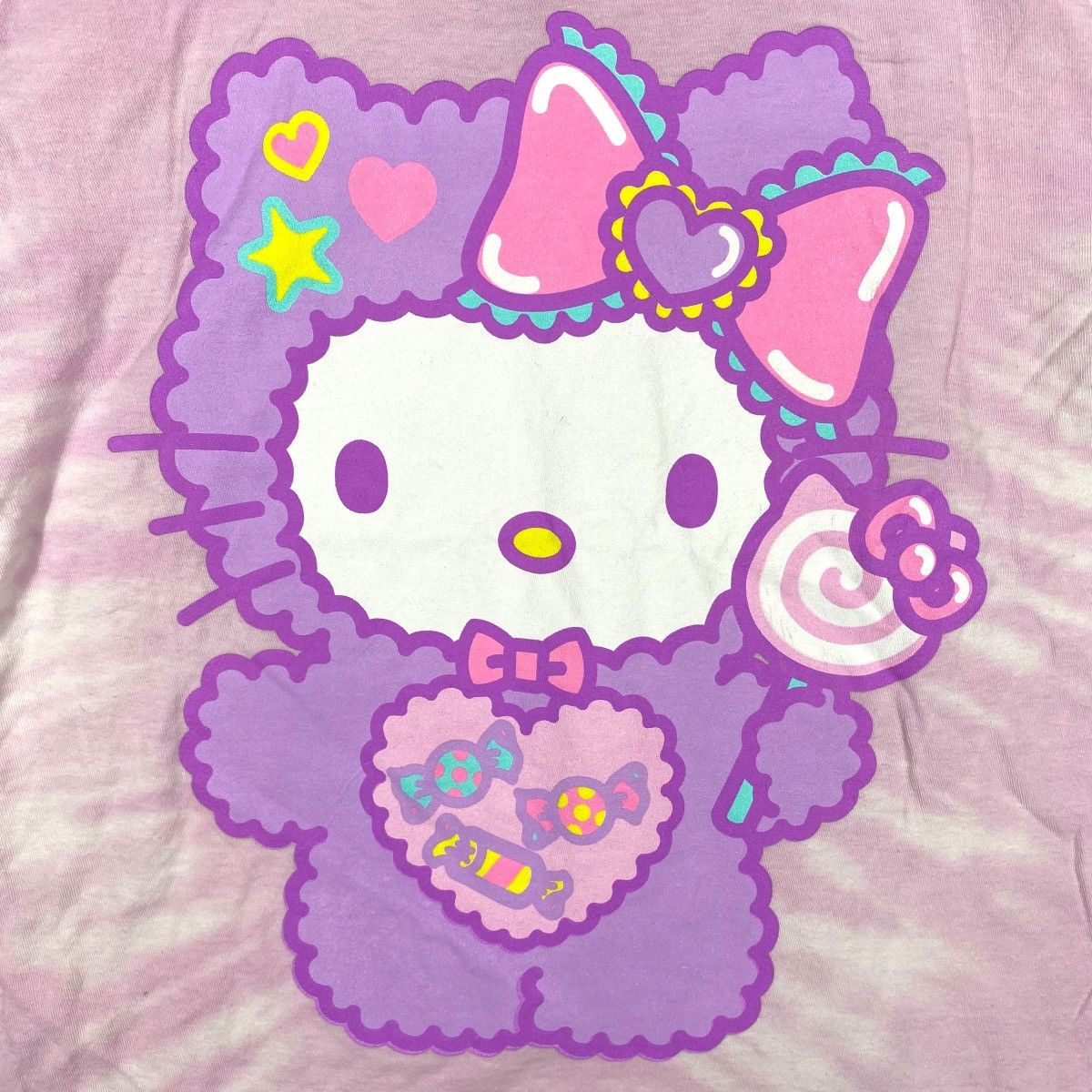 Anime HELLO KITTY Japanese Famous Animated Graphic Tee Shirt Size S / US 4 / IT 40 - 2 Thumbnail