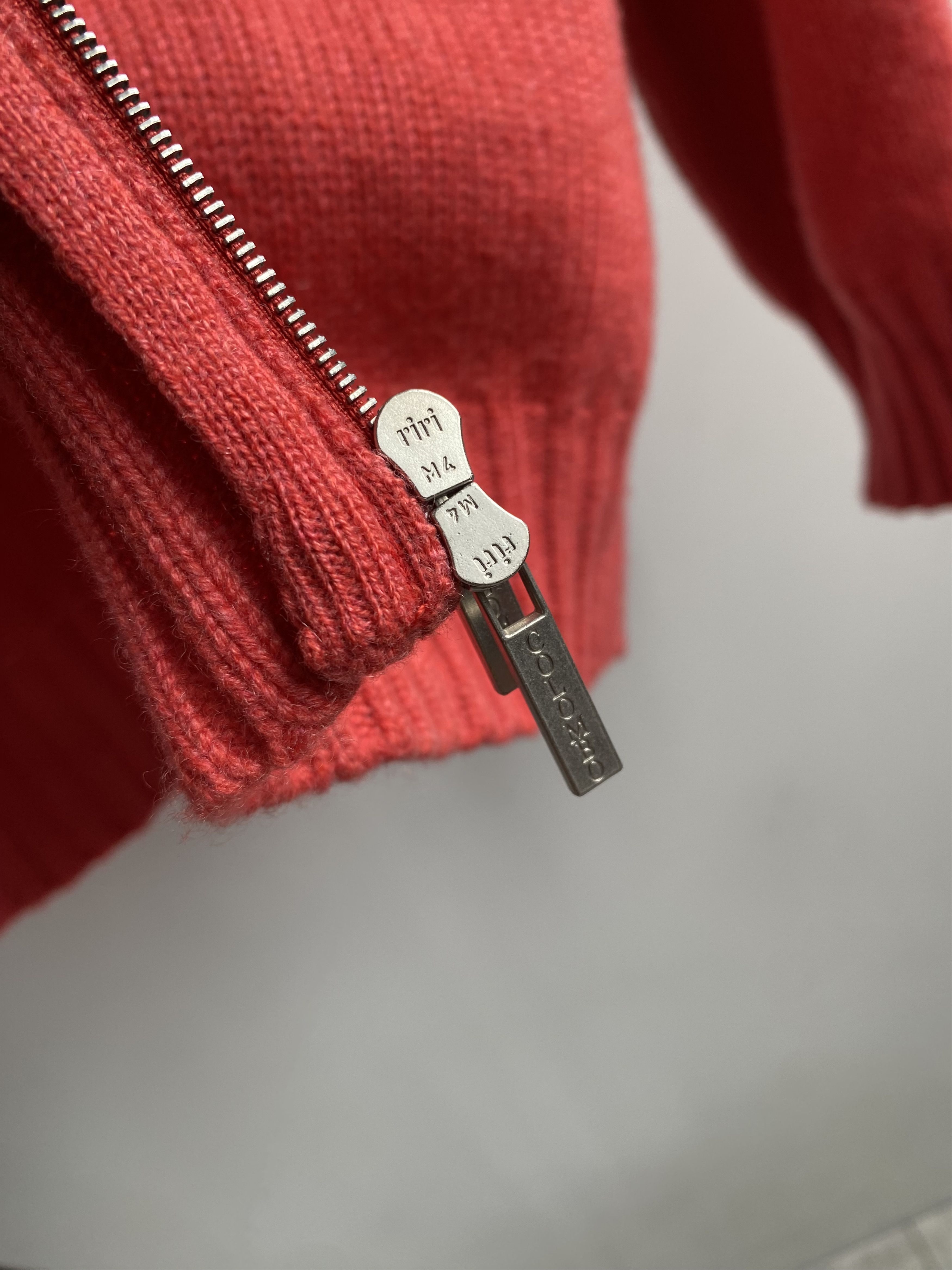 Colombo Lanificio Colombo 100% Cashmere Full Zip Cardigan Sweater Size US M / EU 48-50 / 2 - 7 Thumbnail
