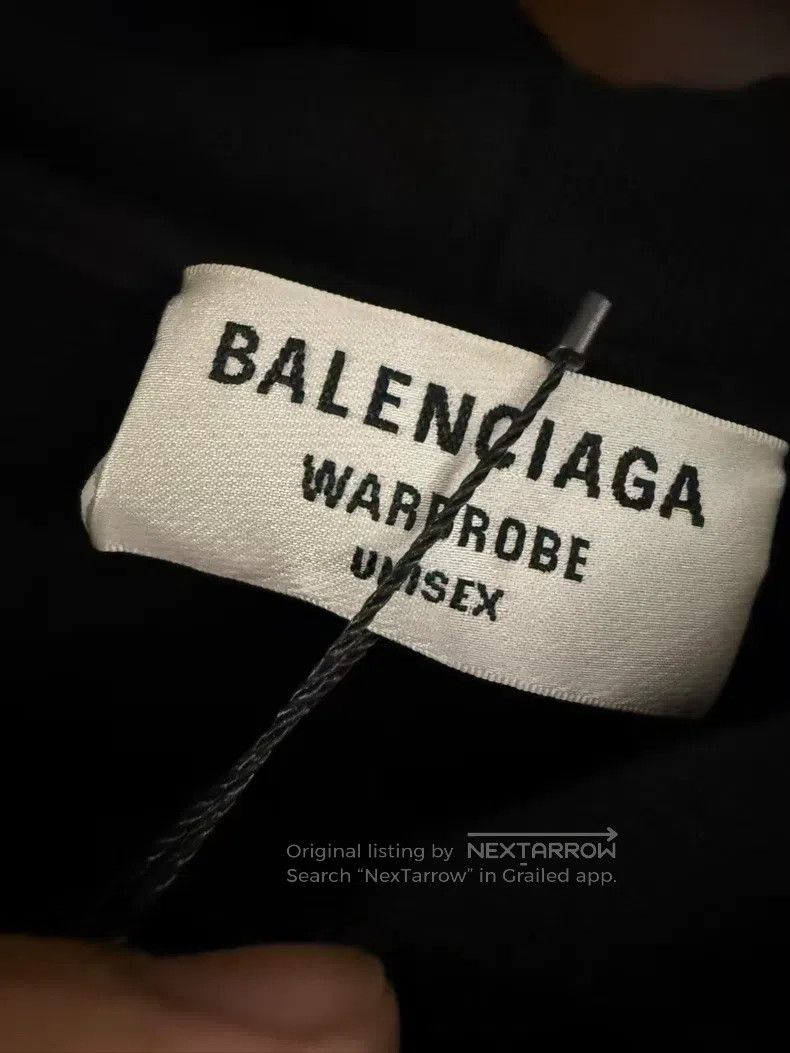Balenciaga Mosaic Hoodie Black XS
