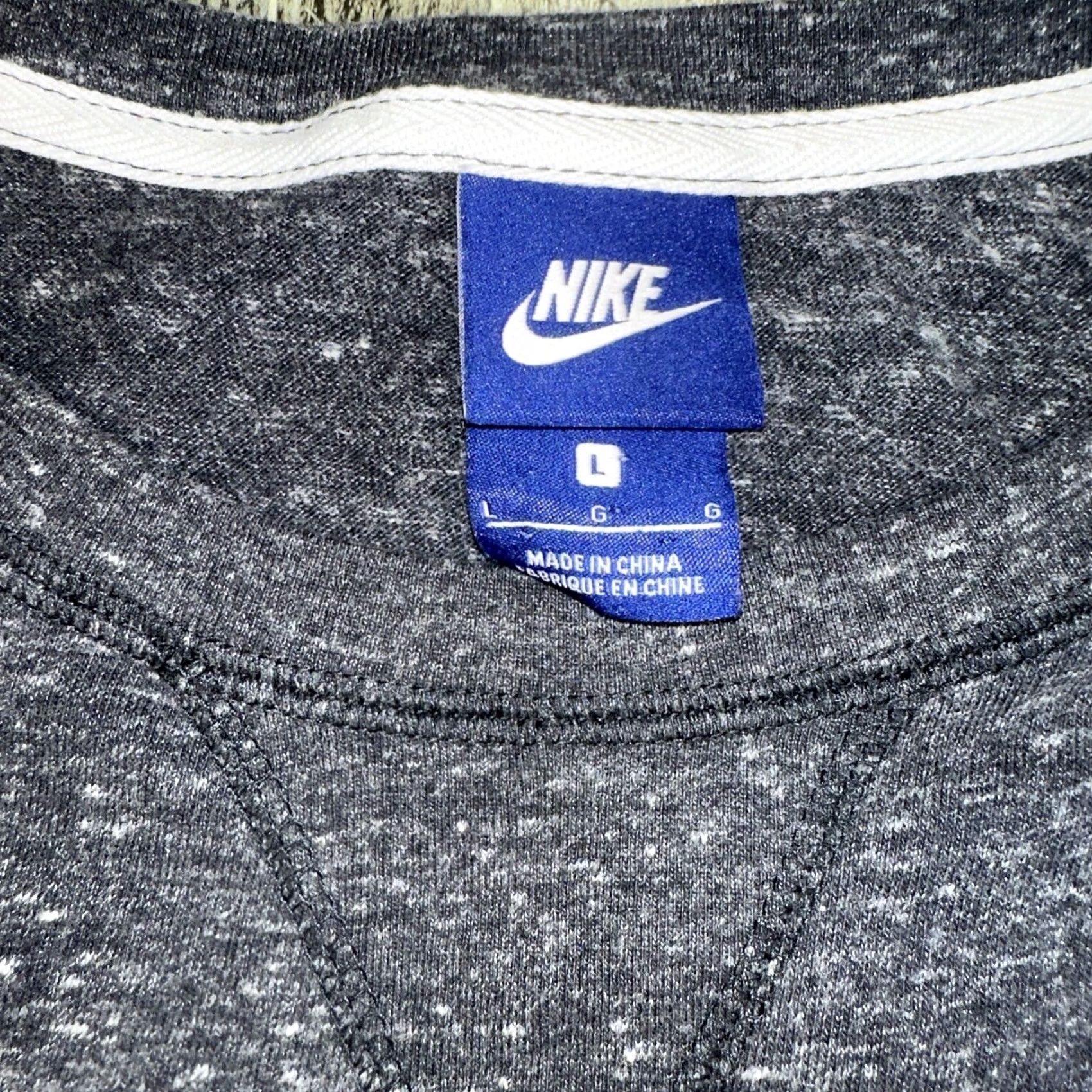 Nike VINTAGE Nike Women’s Gym T-Shirt Dress Size L Grey Dress Women Mens? Size L / US 10 / IT 46 - 2 Thumbnail