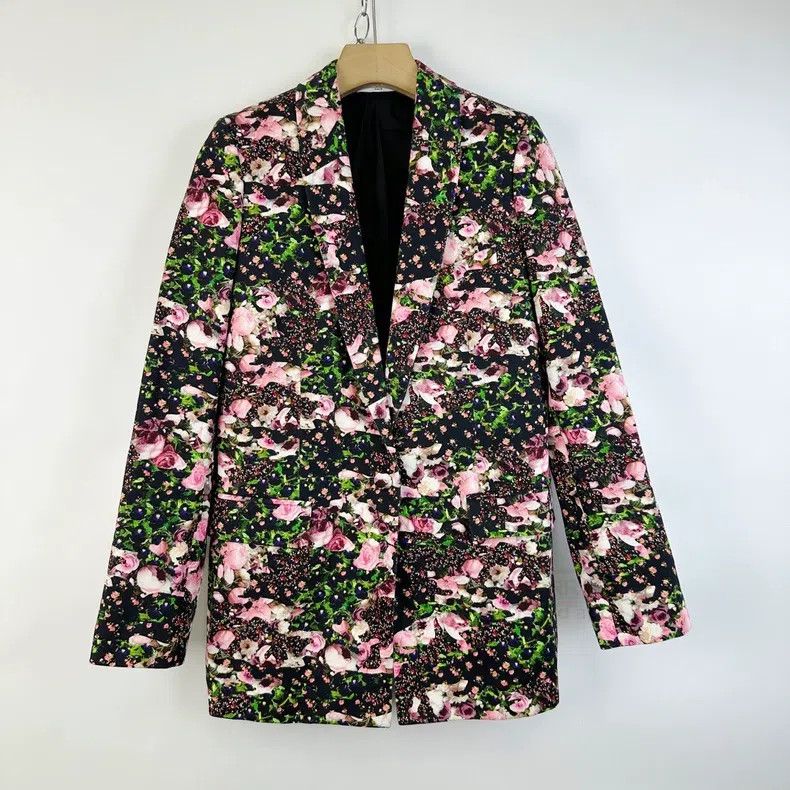 Givenchy Givenchy Printed Floral Blazer Jacket Size XS / US 0-2 / IT 36-38 - 1 Thumbnail