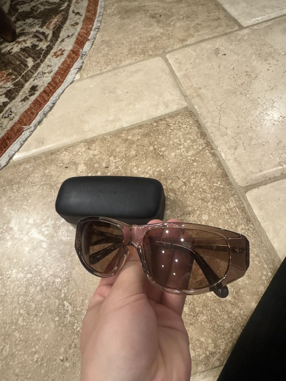 Dries Van Noten × Linda Farrow Dried Van Noten x Linda Farrow Sunglasses Size ONE SIZE - 6 Thumbnail