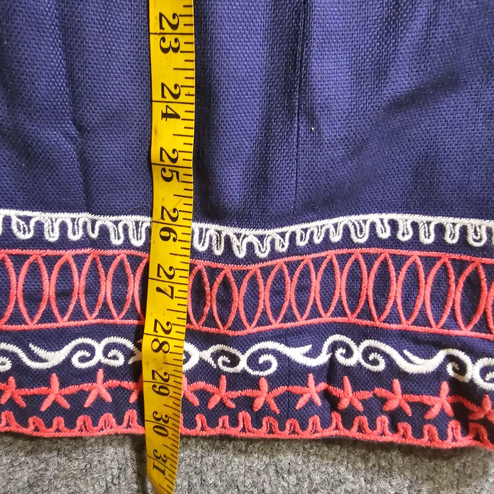 Lilly Pulitzer Lilly Pulitzer Dress Women 8 Blue Orange Embroidery Strapless Casual Beachy Dress Size M / US 6-8 / IT 42-44 - 6 Thumbnail