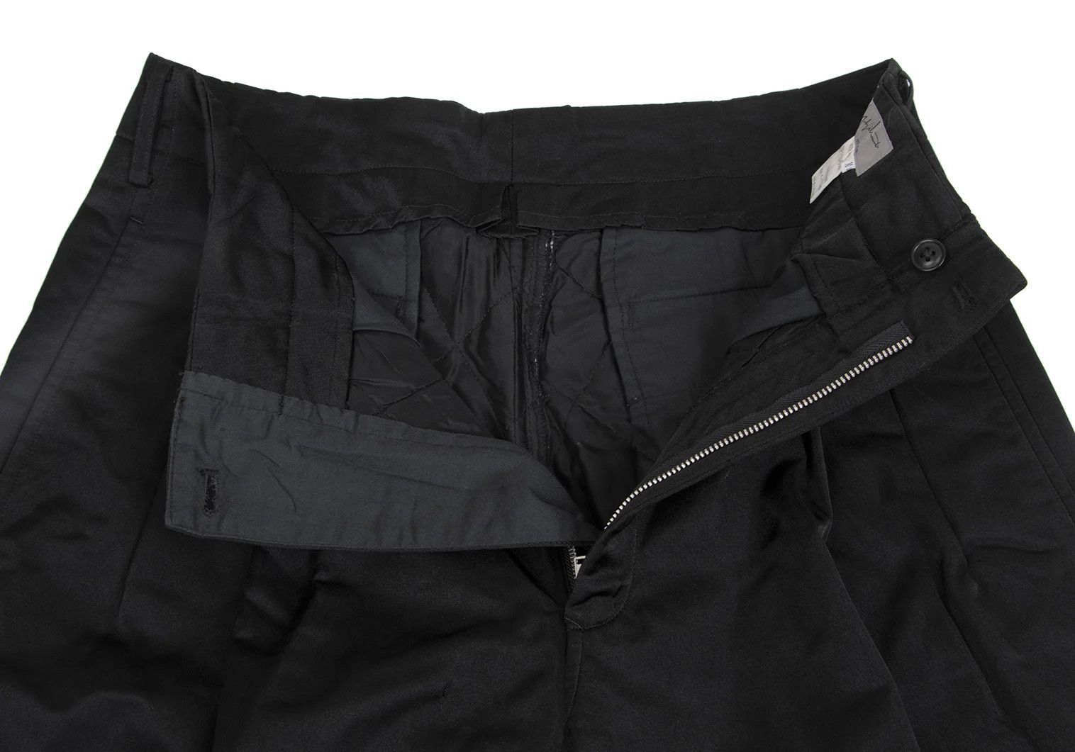 Yohji Yamamoto Yohji Yamamoto Quilted Lining Nylon Tapered Pants Size US 30 / EU 46 - 7 Thumbnail